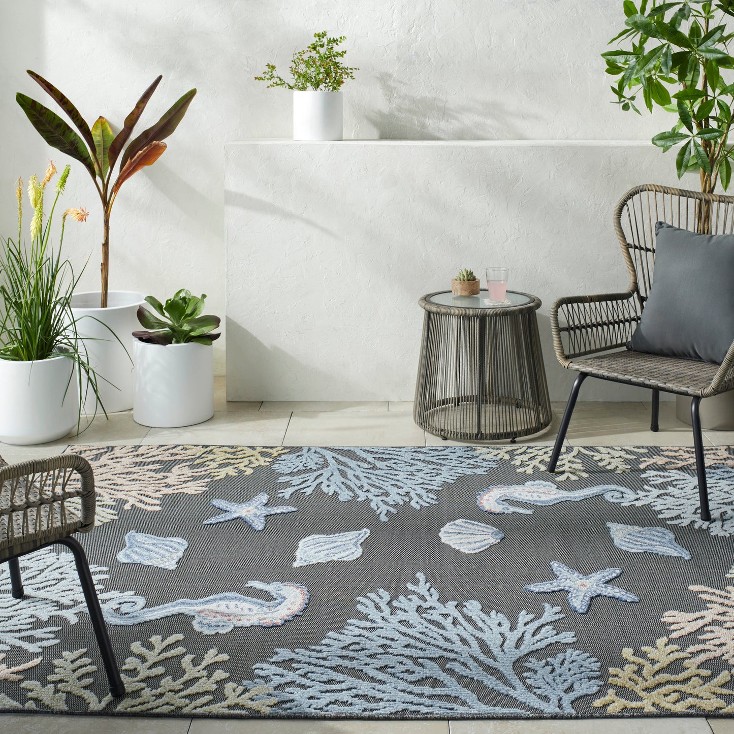 Lakeside Machine Woven Rug Livabliss Lakeside