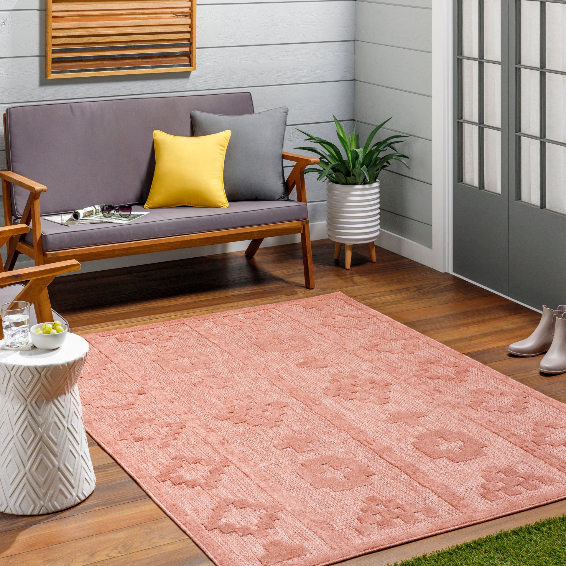 San Diego Machine Woven Rug Livabliss San Diego