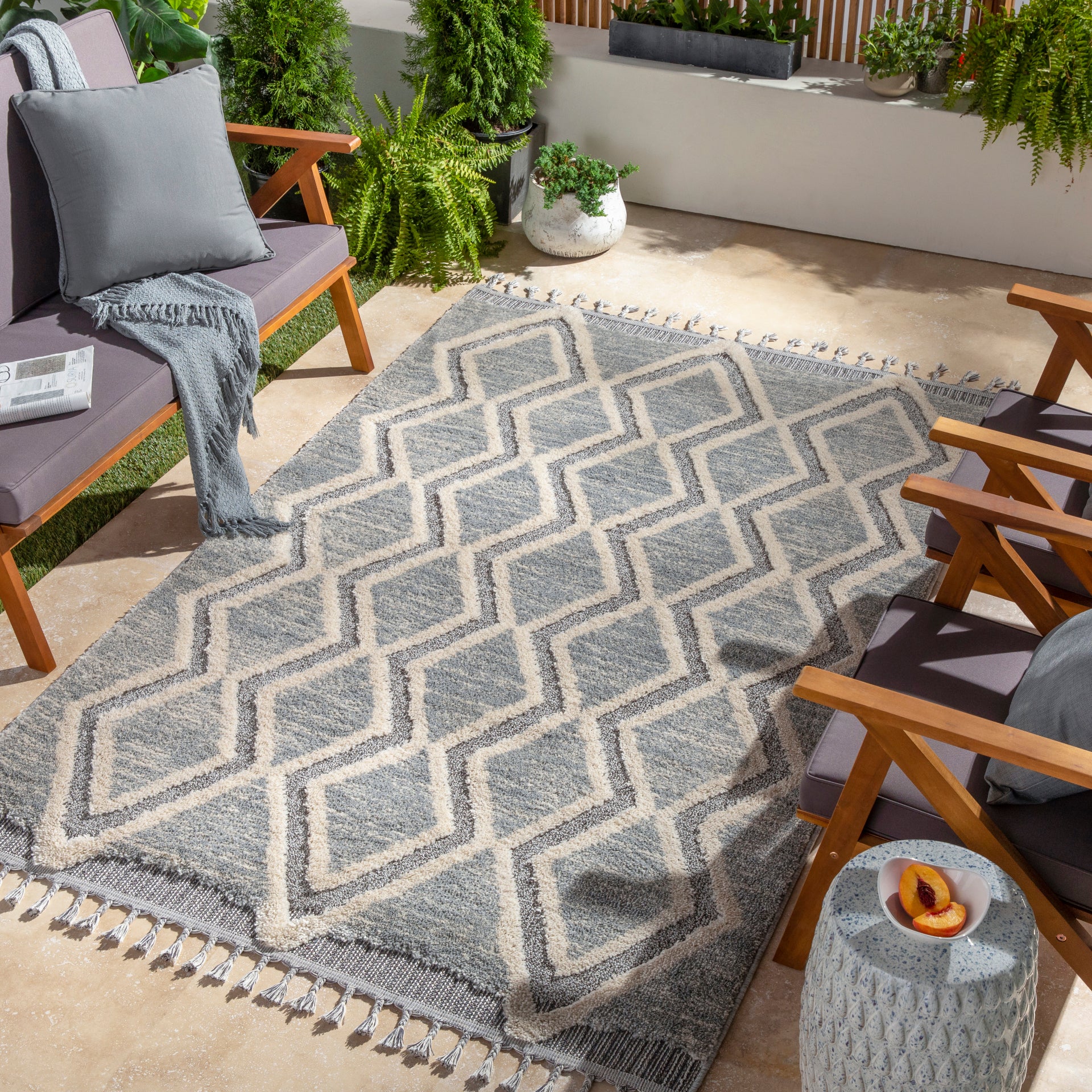 Sousse Machine Woven Rug Livabliss Sousse