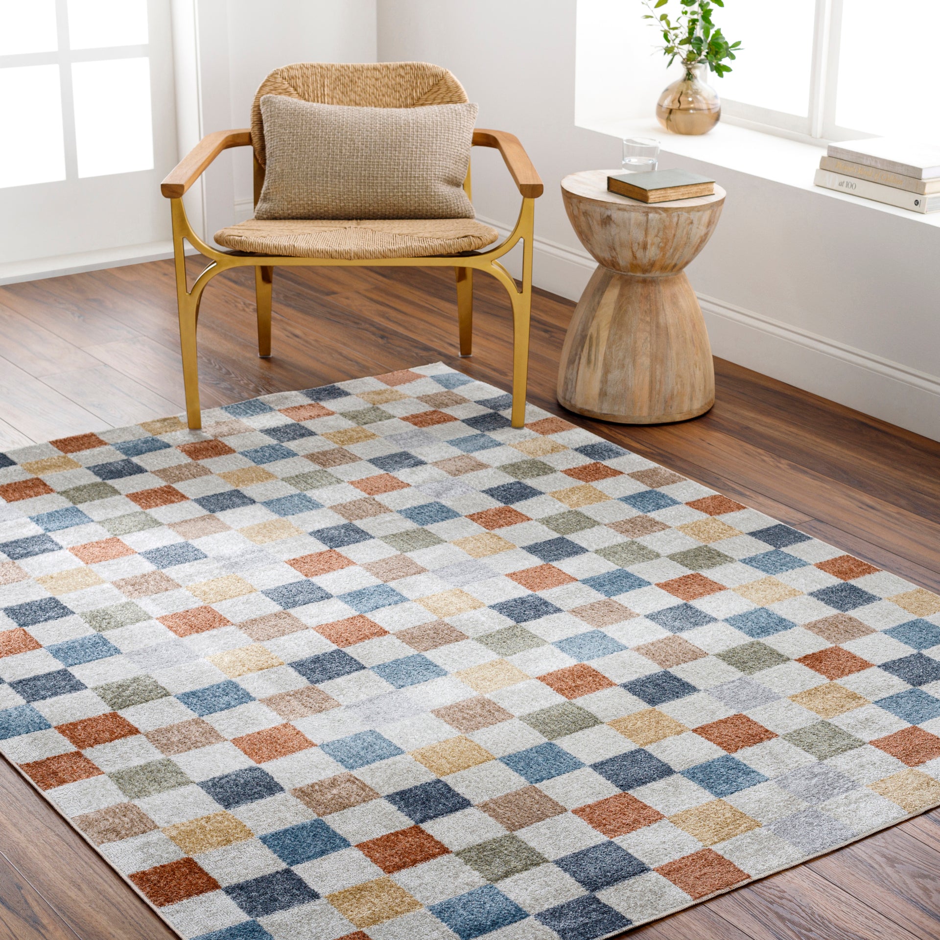 Lillian Machine Woven Rug Livabliss Lillian