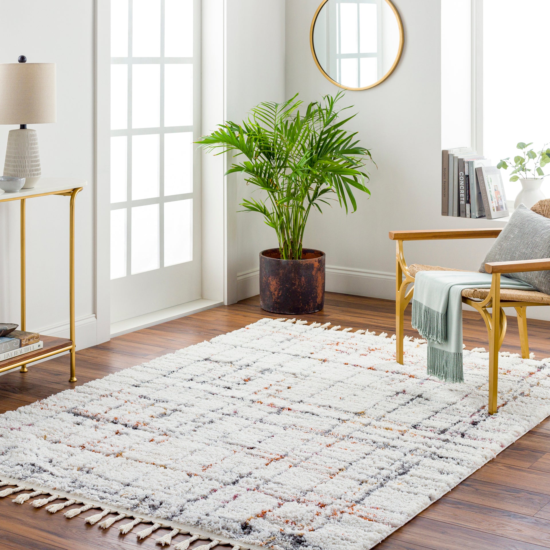 Polaris Machine Woven Rug Livabliss Polaris