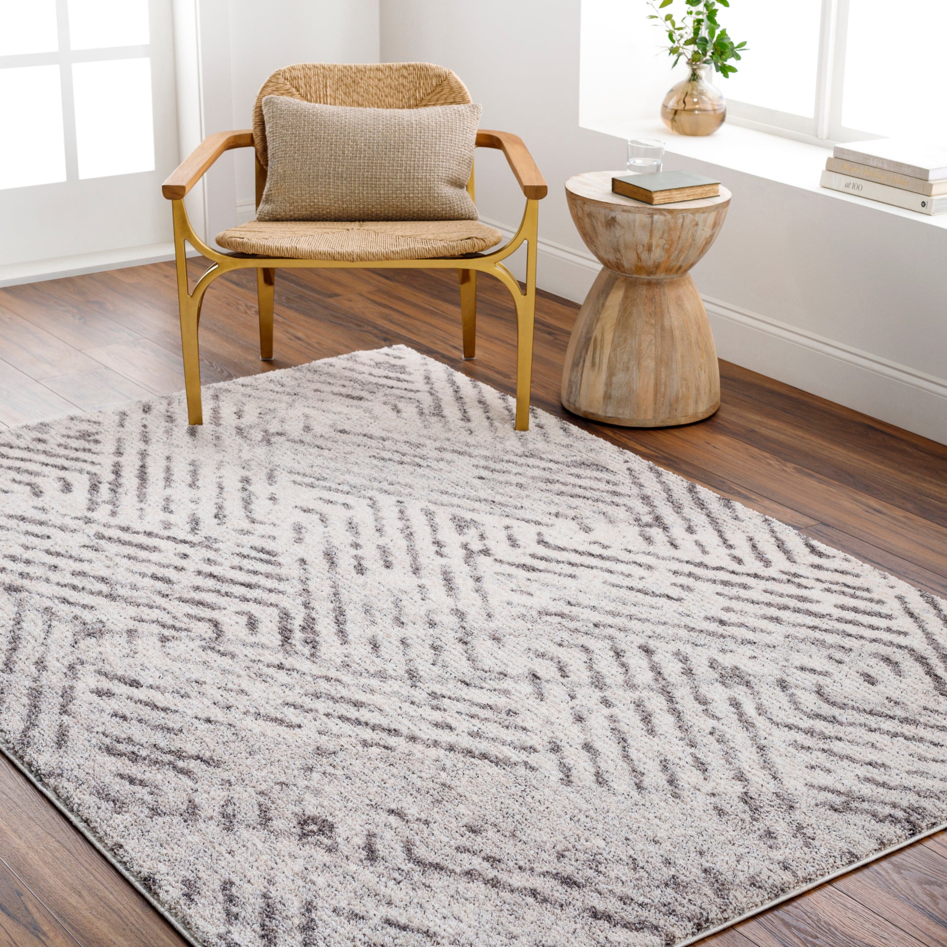 Monet Machine Woven Rug Livabliss Monet