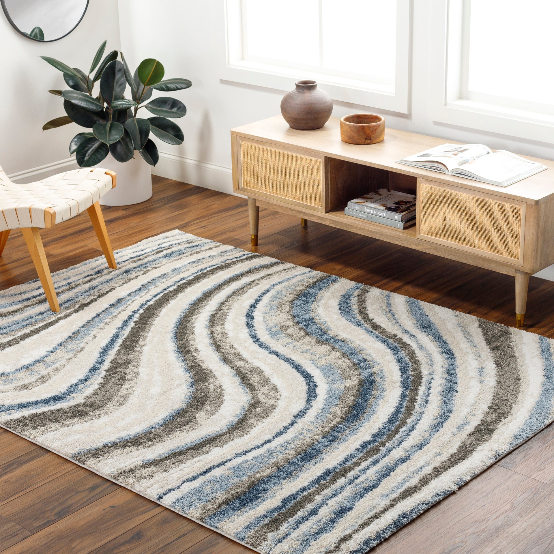 Osaka Machine Woven Rug Livabliss Osaka
