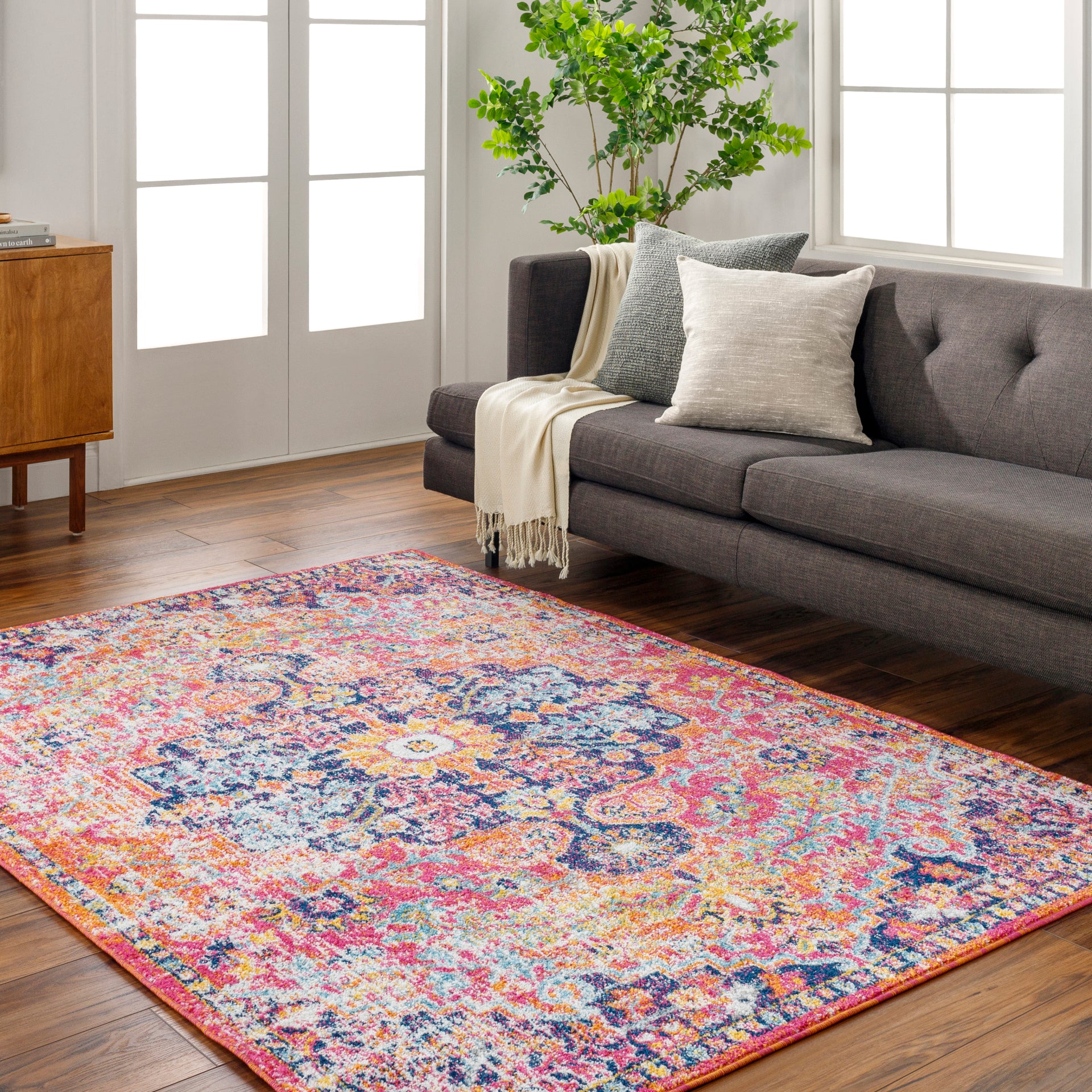 Harput Machine Woven Rug Livabliss Harput