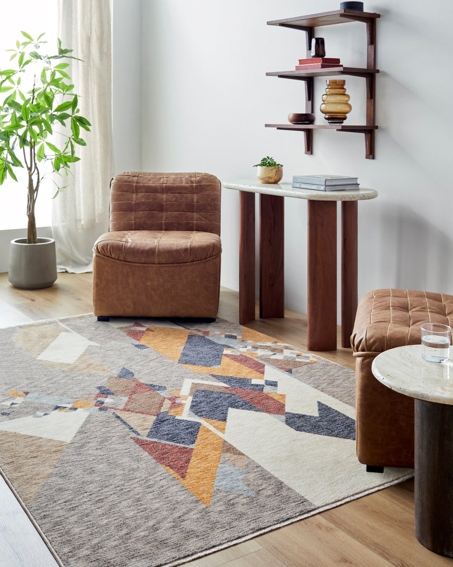 Usonia Machine Woven Rug Frank Lloyd Wright Foundation X Livabliss Usonia