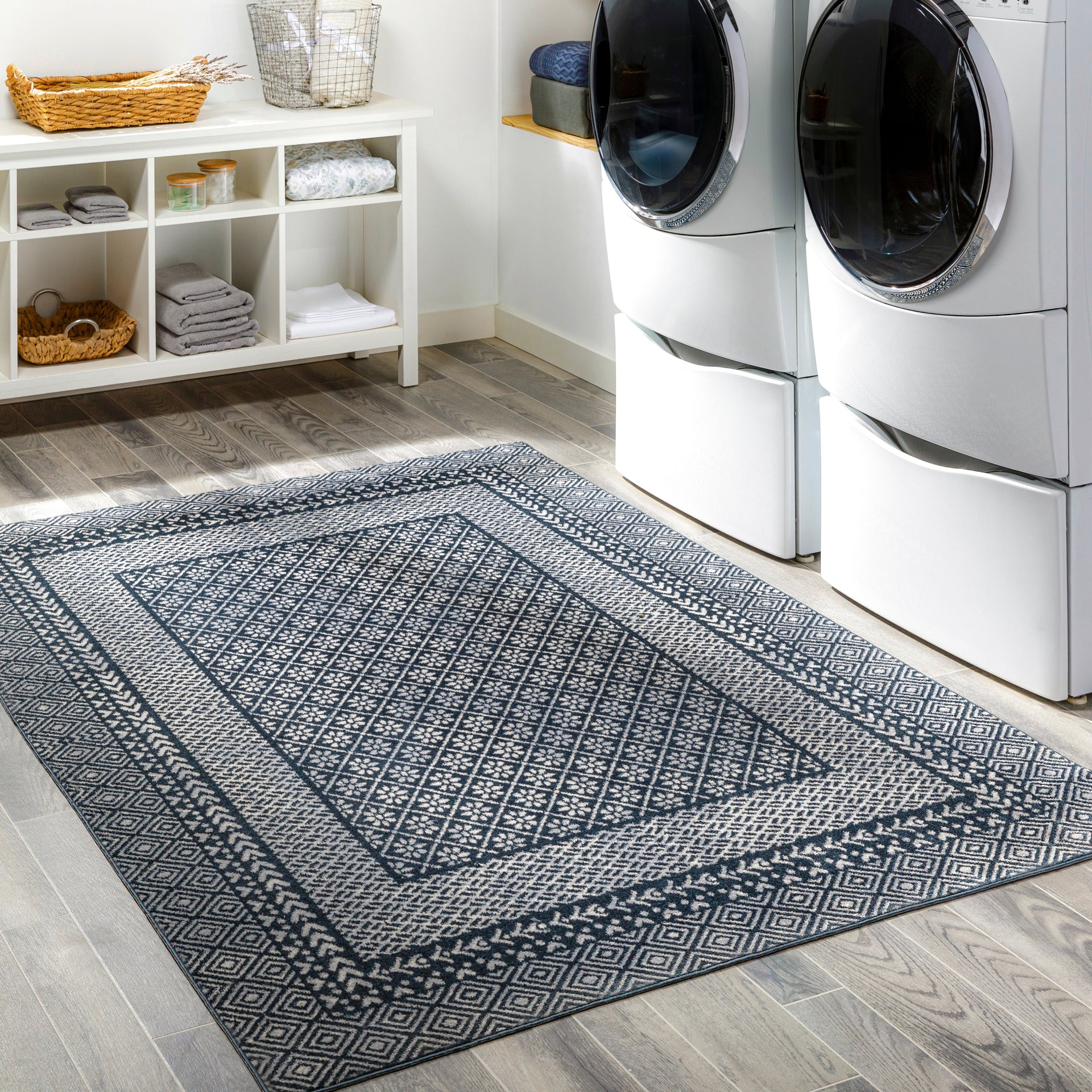 Lavadora Machine Woven Rug Livabliss Lavadora