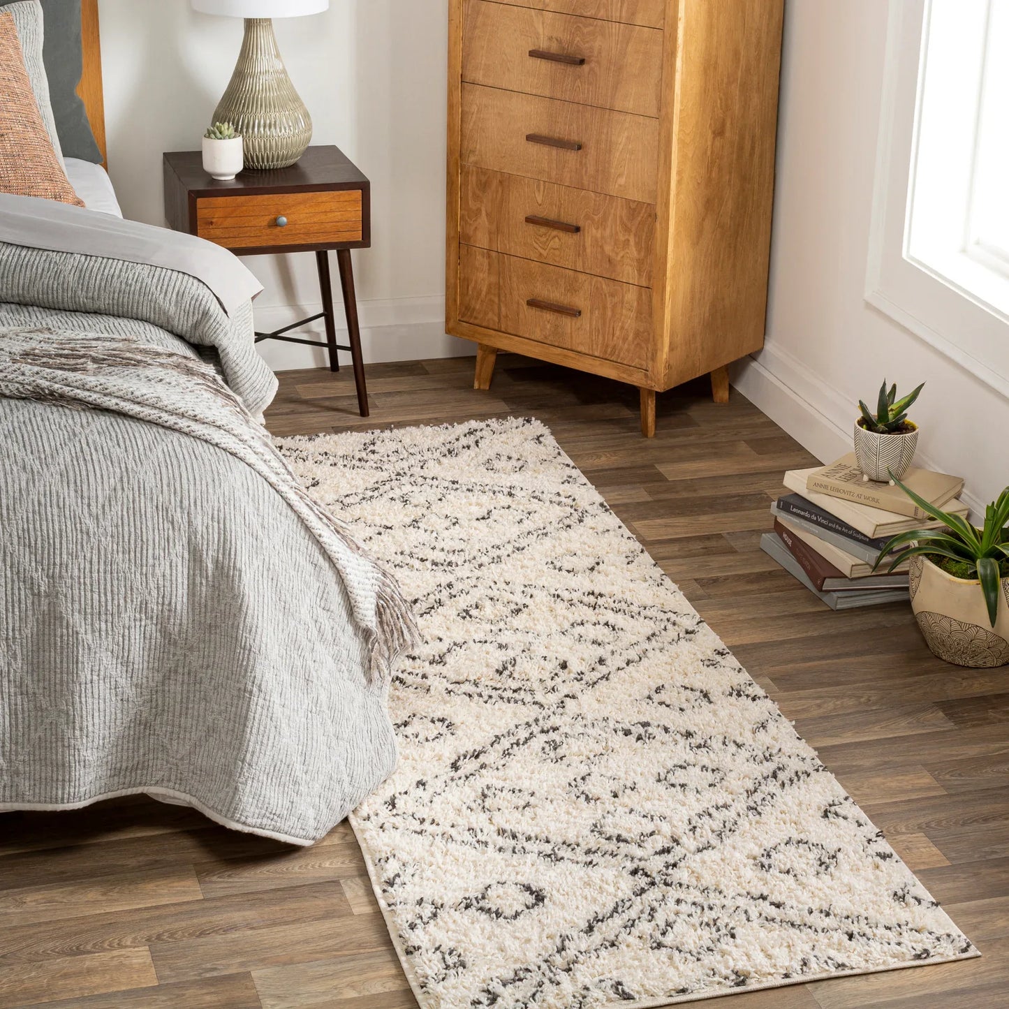 Beni Shag Machine Woven Rug Livabliss Beni Shag