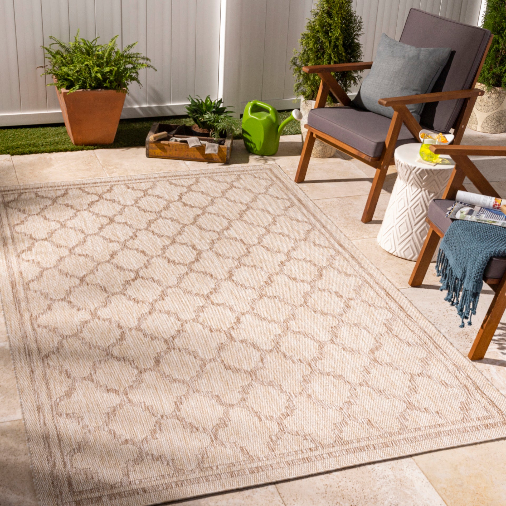 Tuareg Machine Woven Rug Livabliss Tuareg