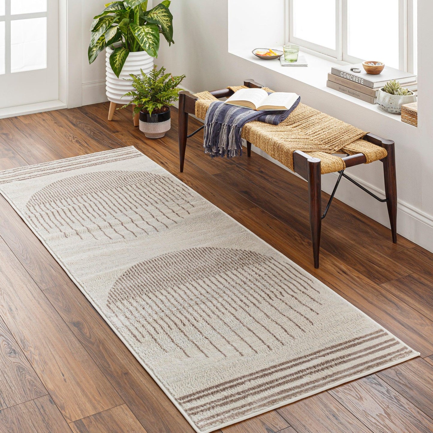 Floransa Machine Woven Rug Livabliss Floransa