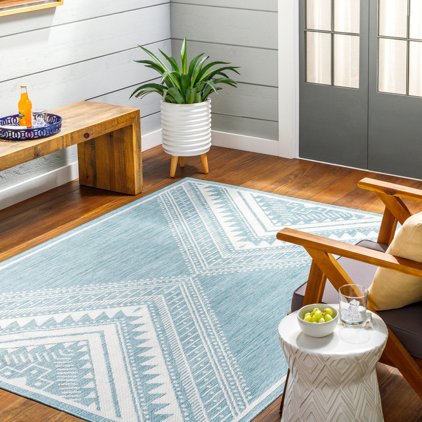 Long Beach Machine Woven Rug Livabliss Long Beach