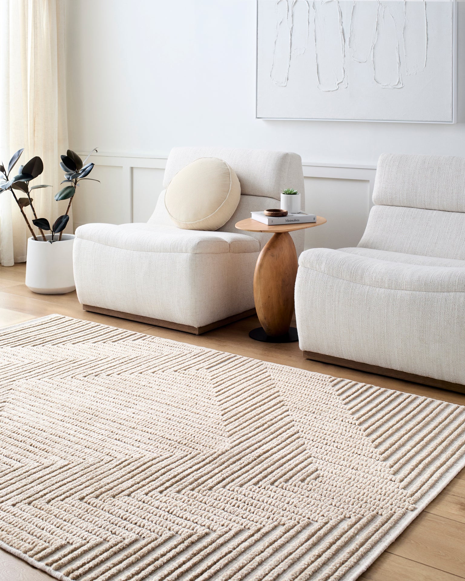 Lyna Machine Woven Rug Livabliss Lyna