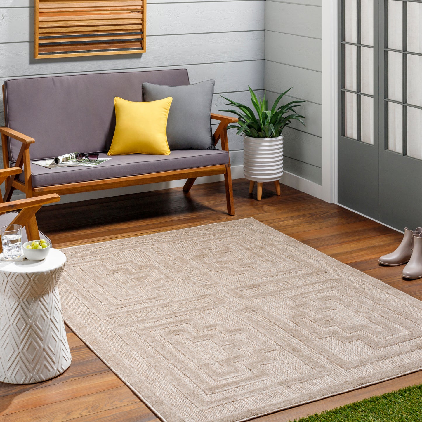 San Diego Machine Woven Rug Livabliss San Diego