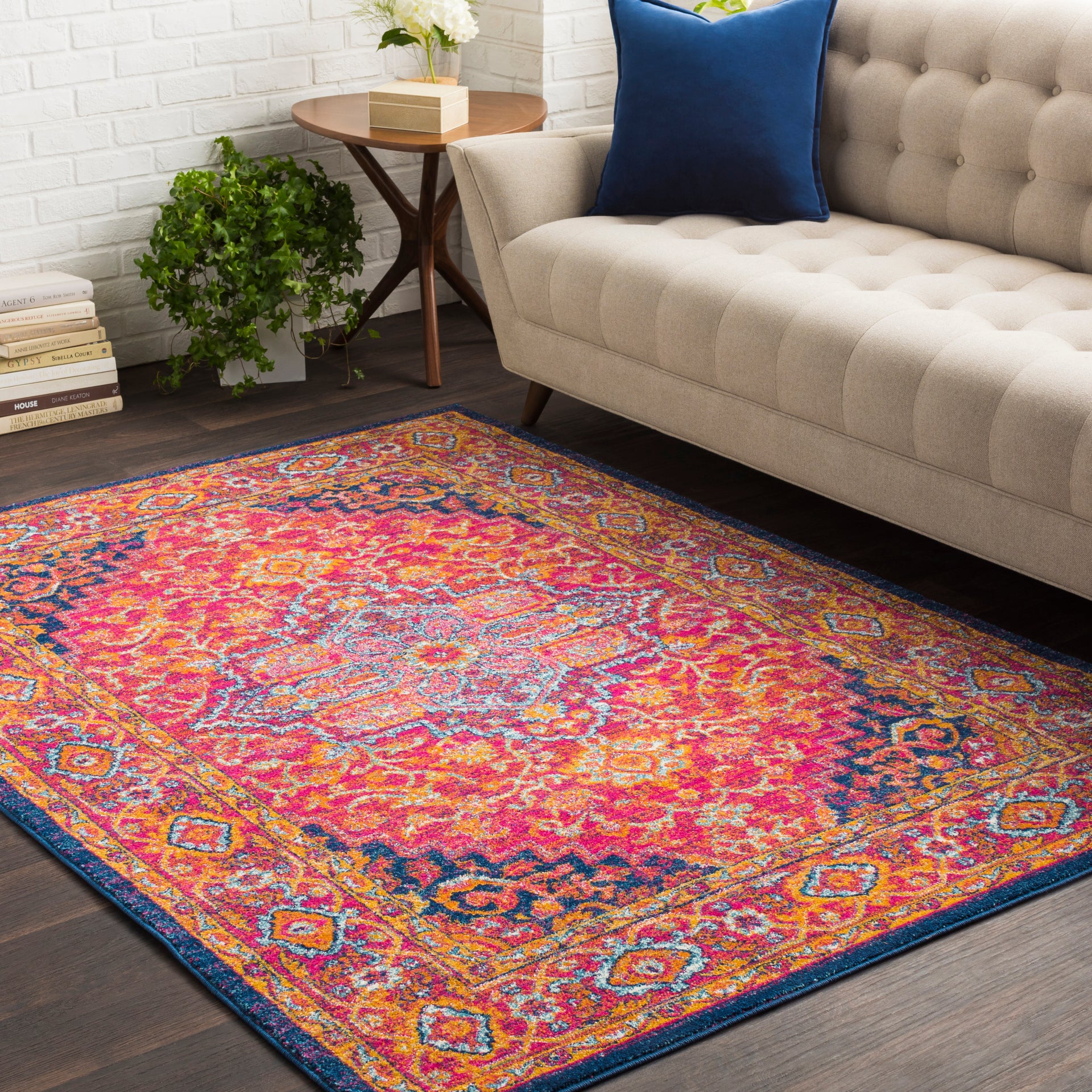 Harput Machine Woven Rug Livabliss Harput