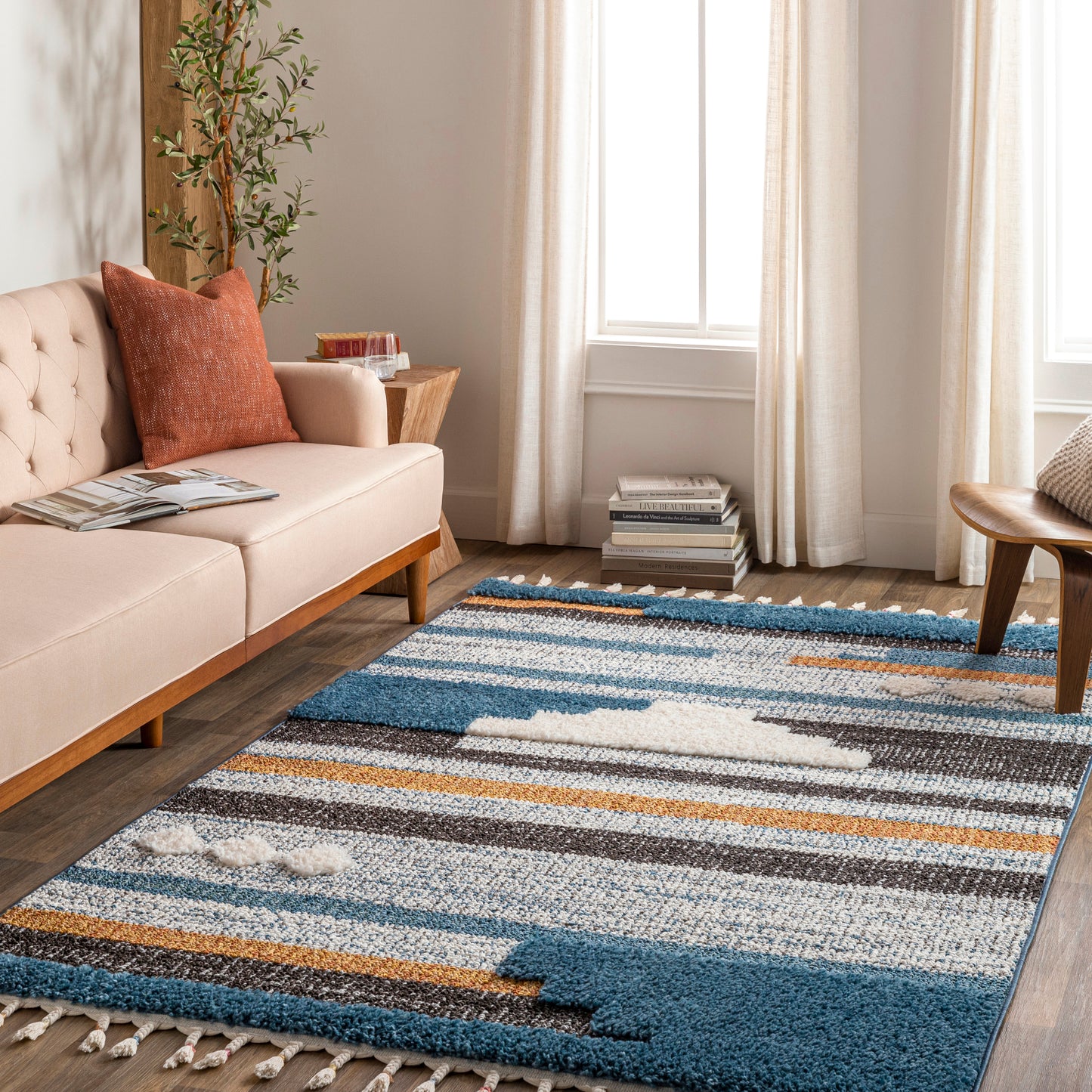 Lofty Machine Woven Rug Livabliss Lofty