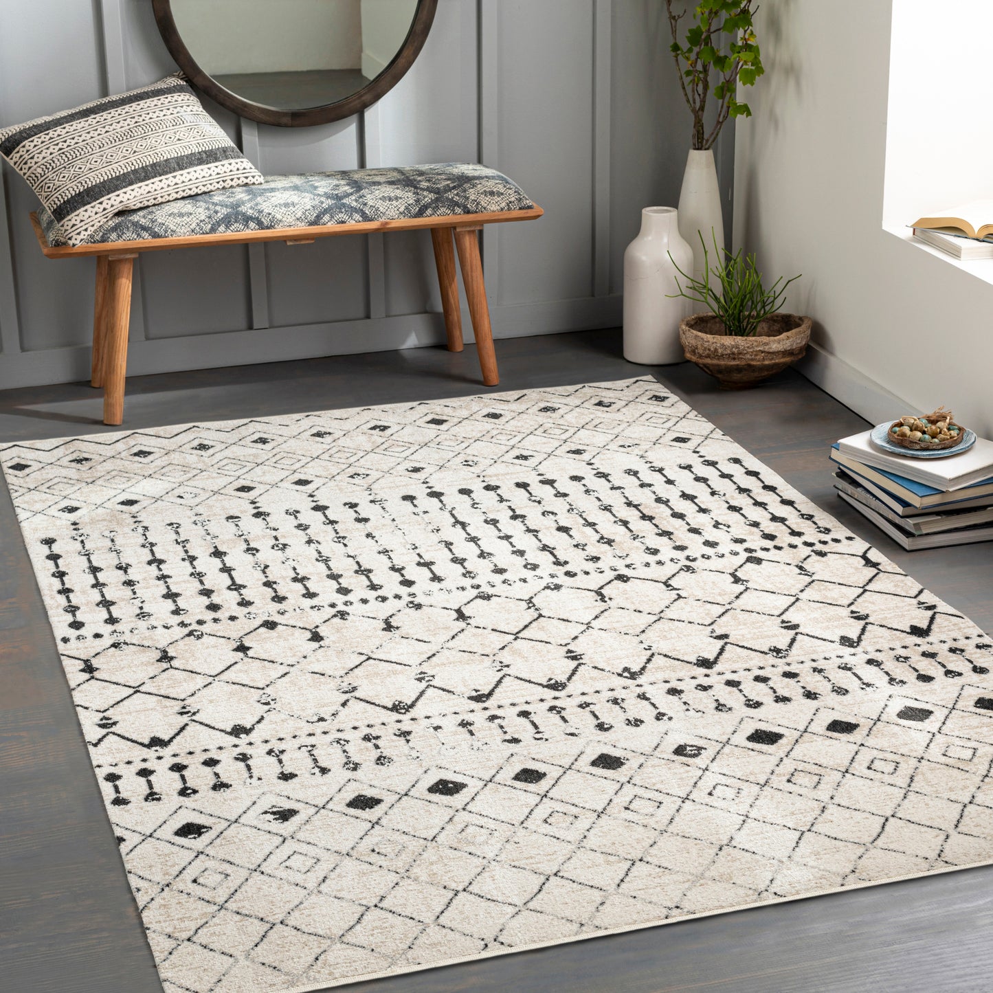 Lavadora Machine Woven Rug Livabliss Lavadora