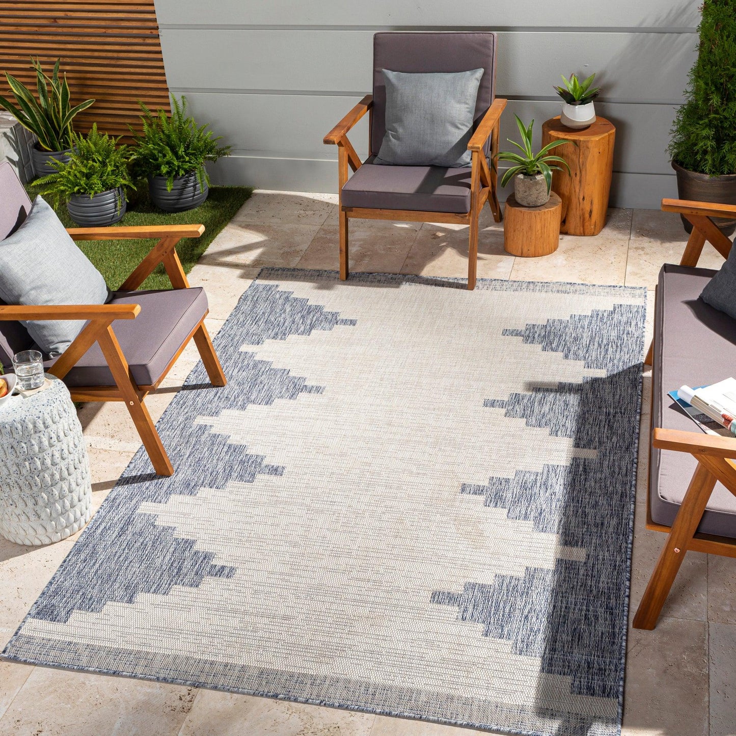 Eagean Machine Woven Rug Livabliss Eagean