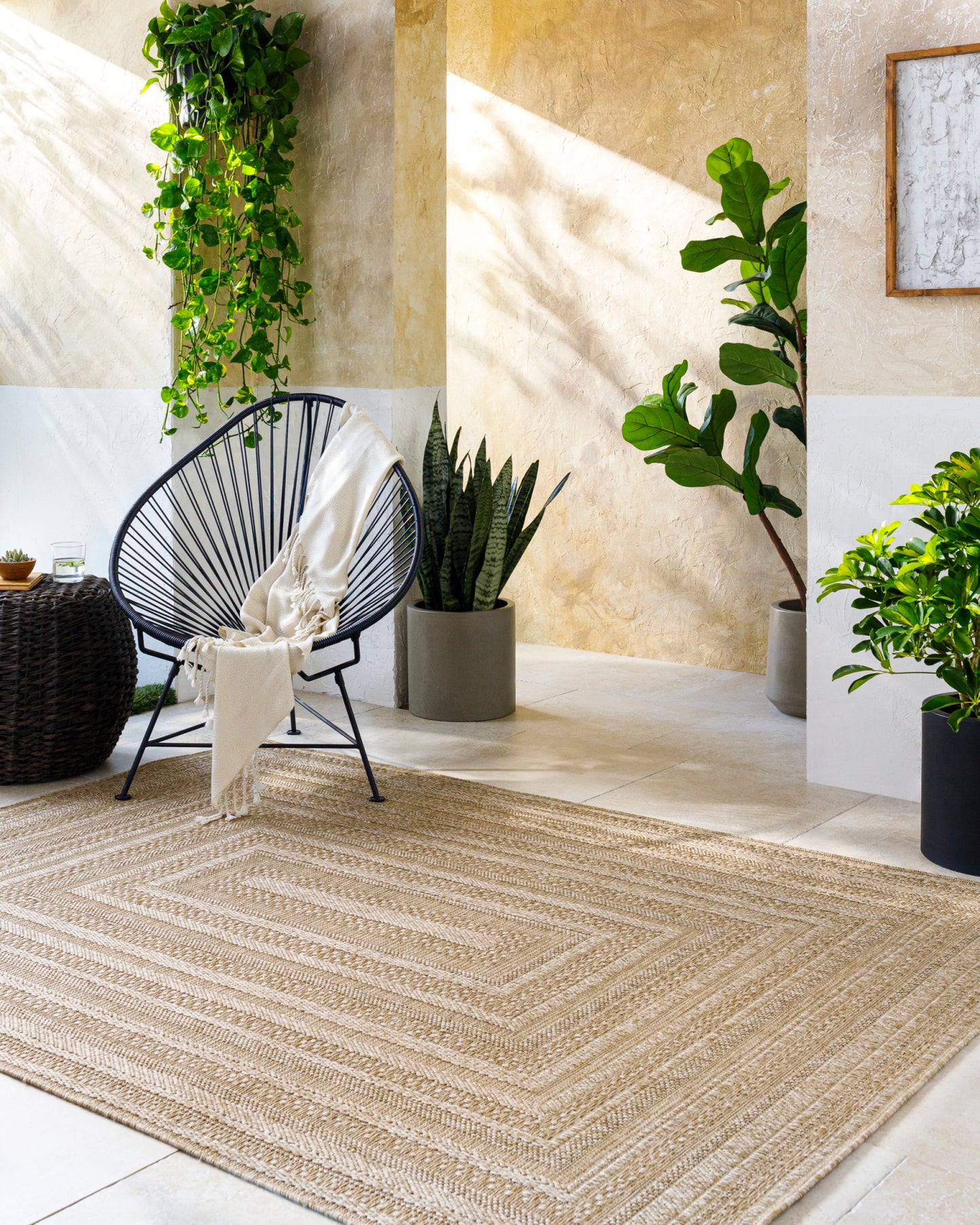 Sandra Machine Woven Rug Livabliss Sandra