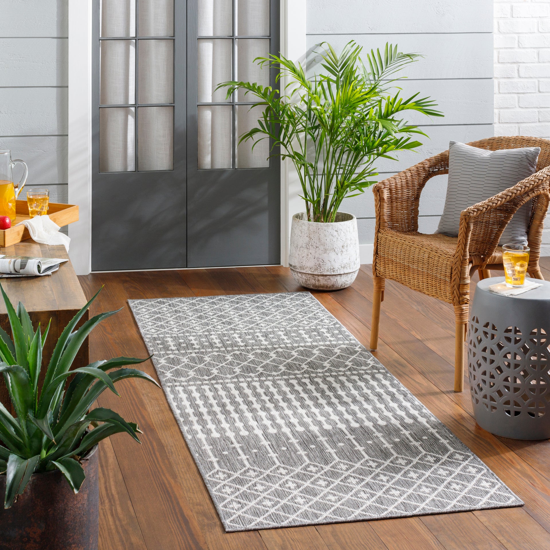 Long Beach Machine Woven Rug Livabliss Long Beach