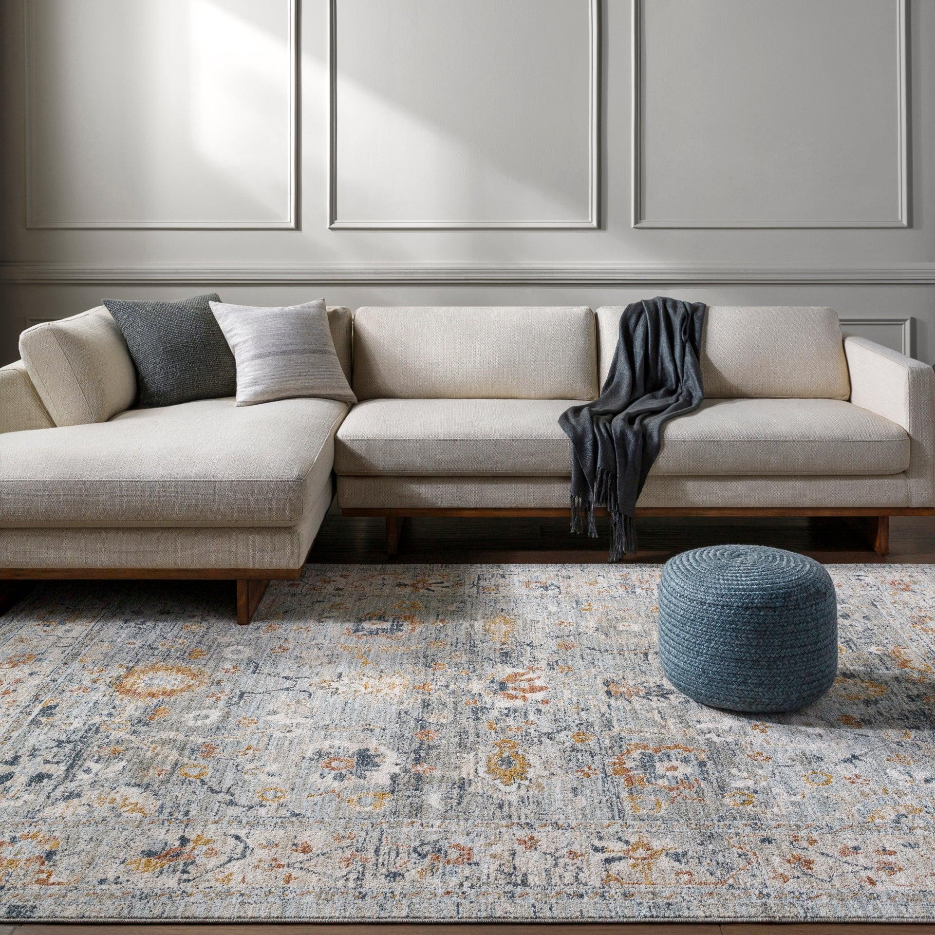 Beckham Machine Woven Rug Livabliss Beckham