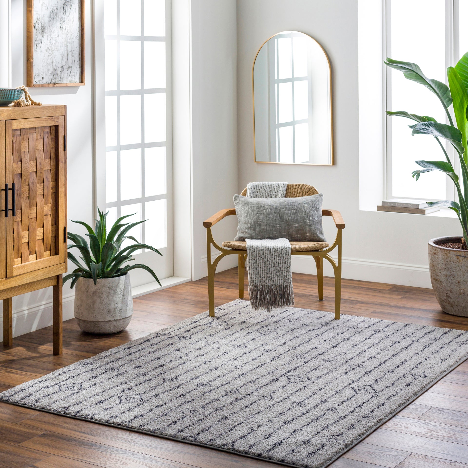 Lykke Machine Woven Rug Livabliss Lykke