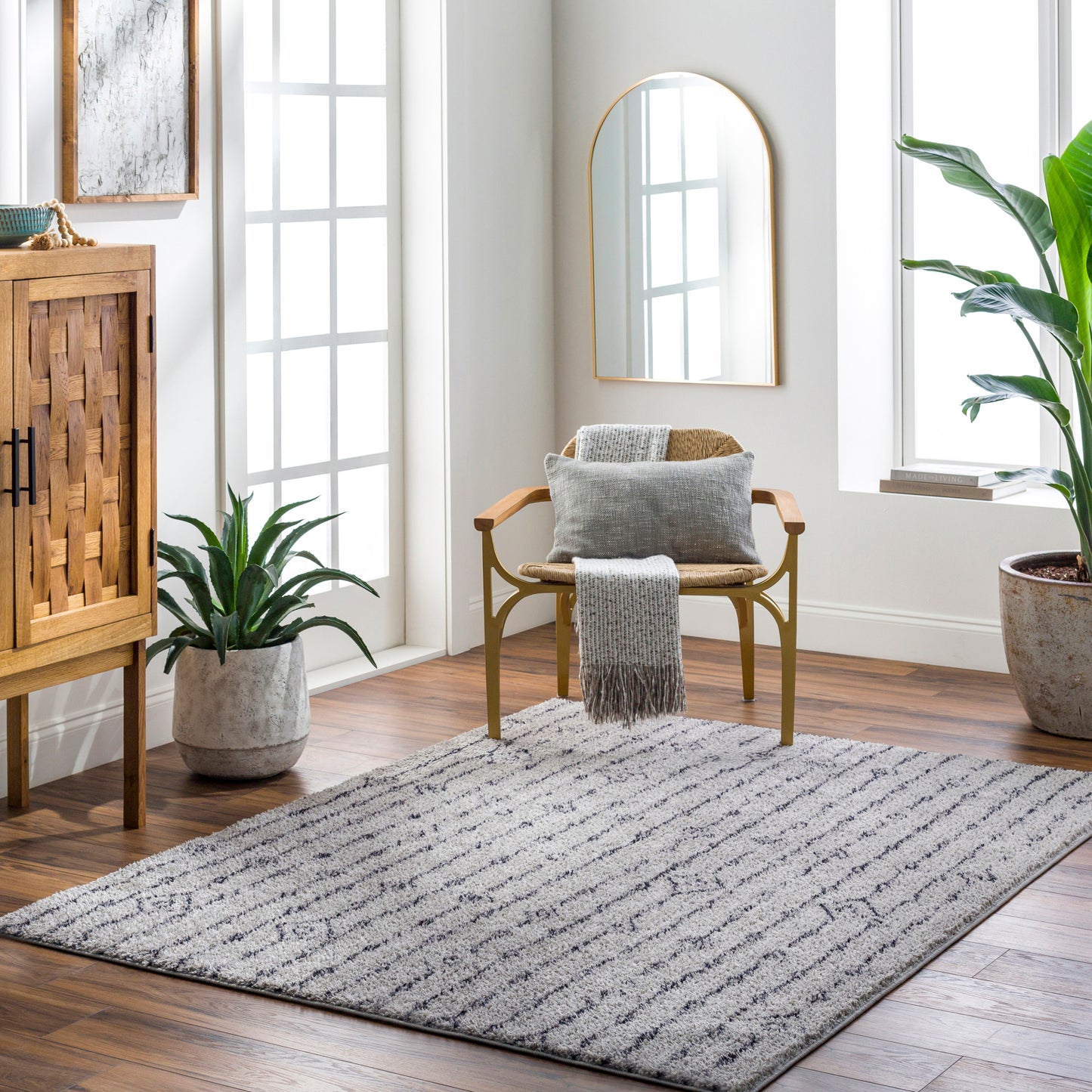Lykke Machine Woven Rug Livabliss Lykke