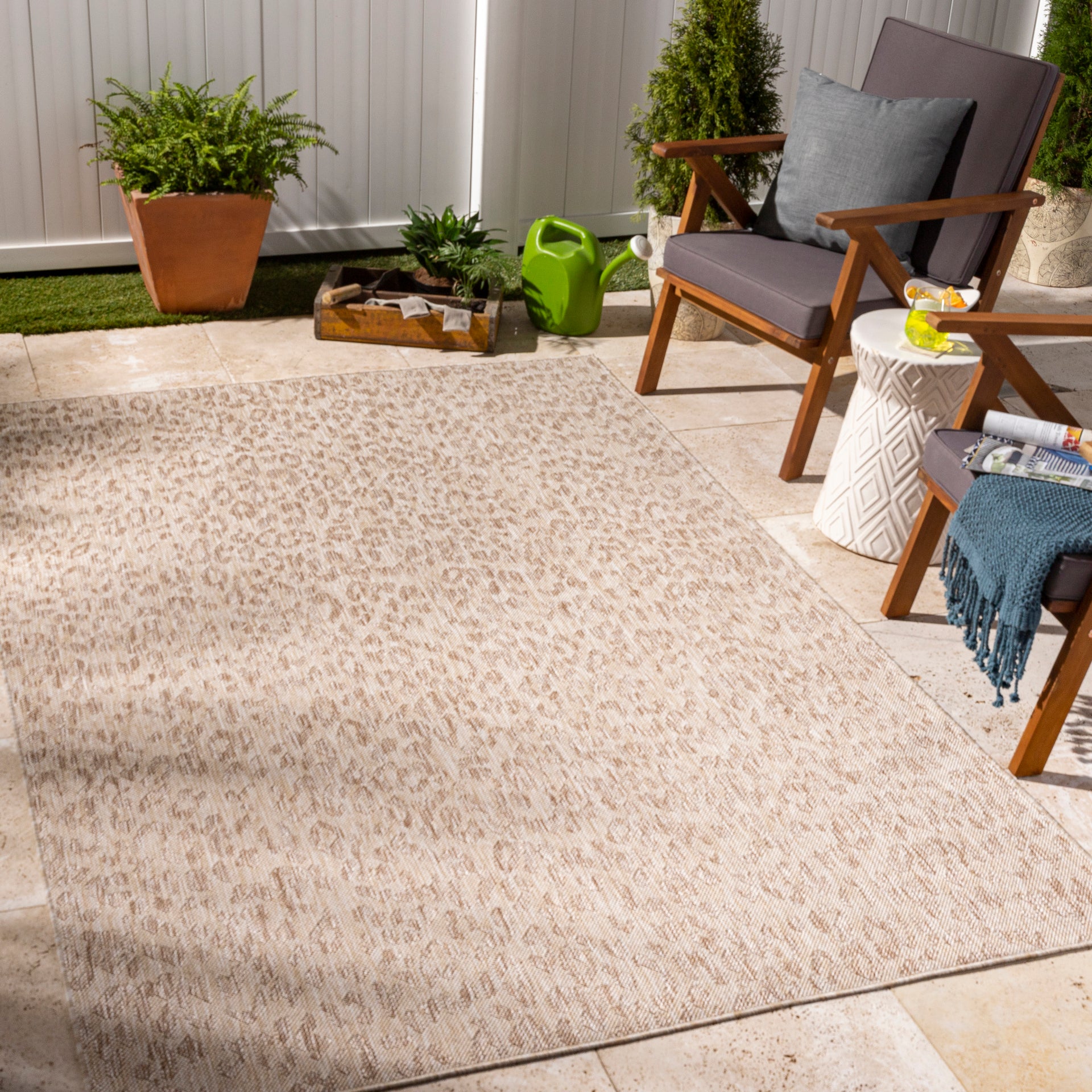 Tuareg Machine Woven Rug Livabliss Tuareg