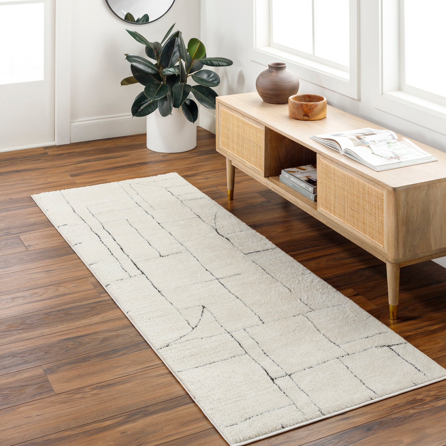 Freud Machine Woven Rug Livabliss Freud