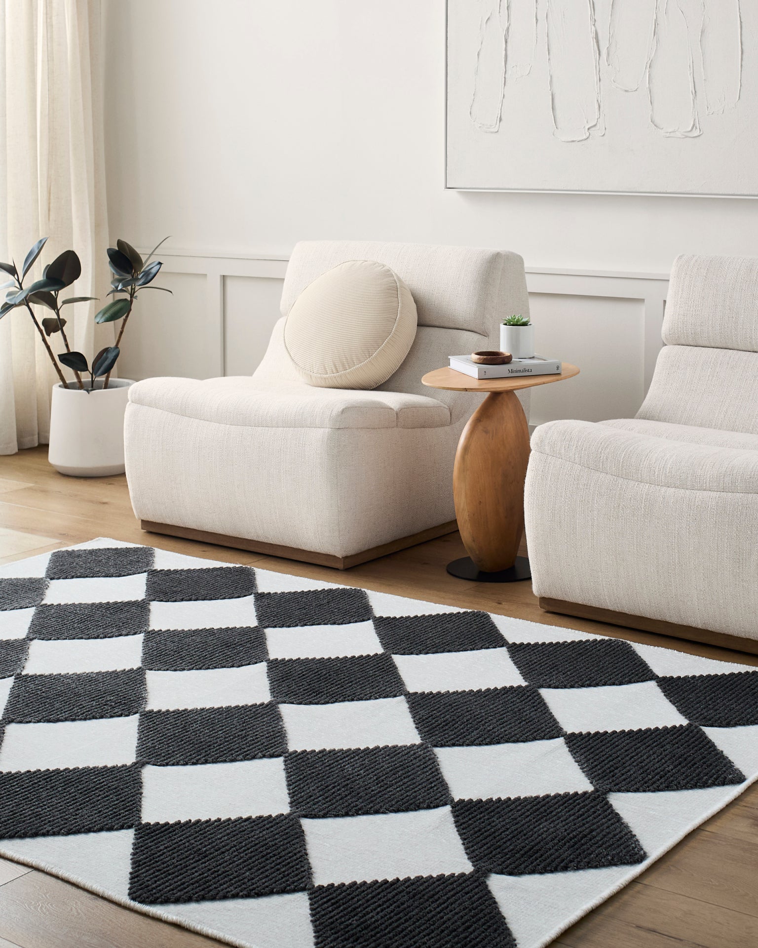 Lyna Machine Woven Rug Livabliss Lyna