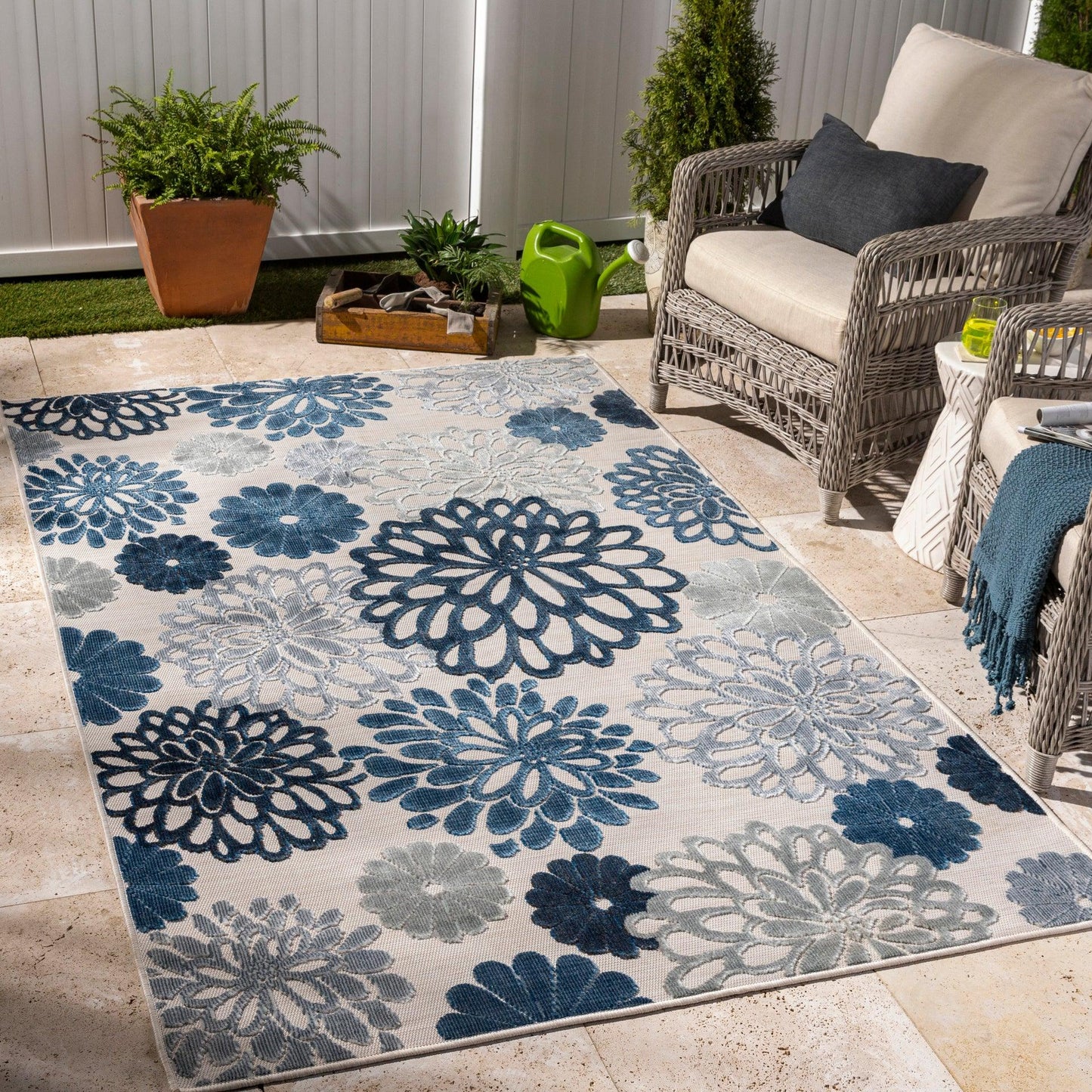 Cabo Machine Woven Rug Livabliss Cabo