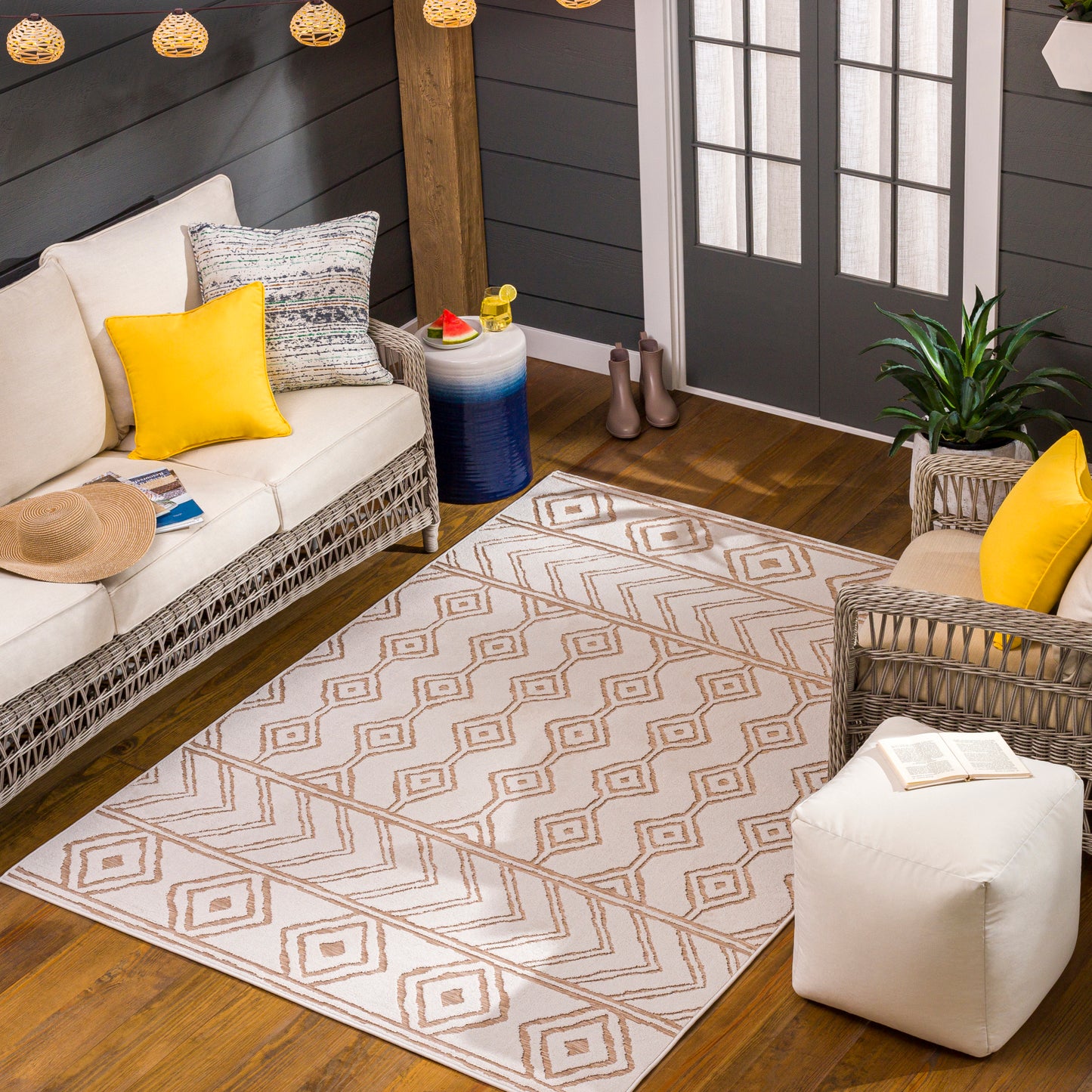 Greenwich Machine Woven Rug Livabliss Greenwich