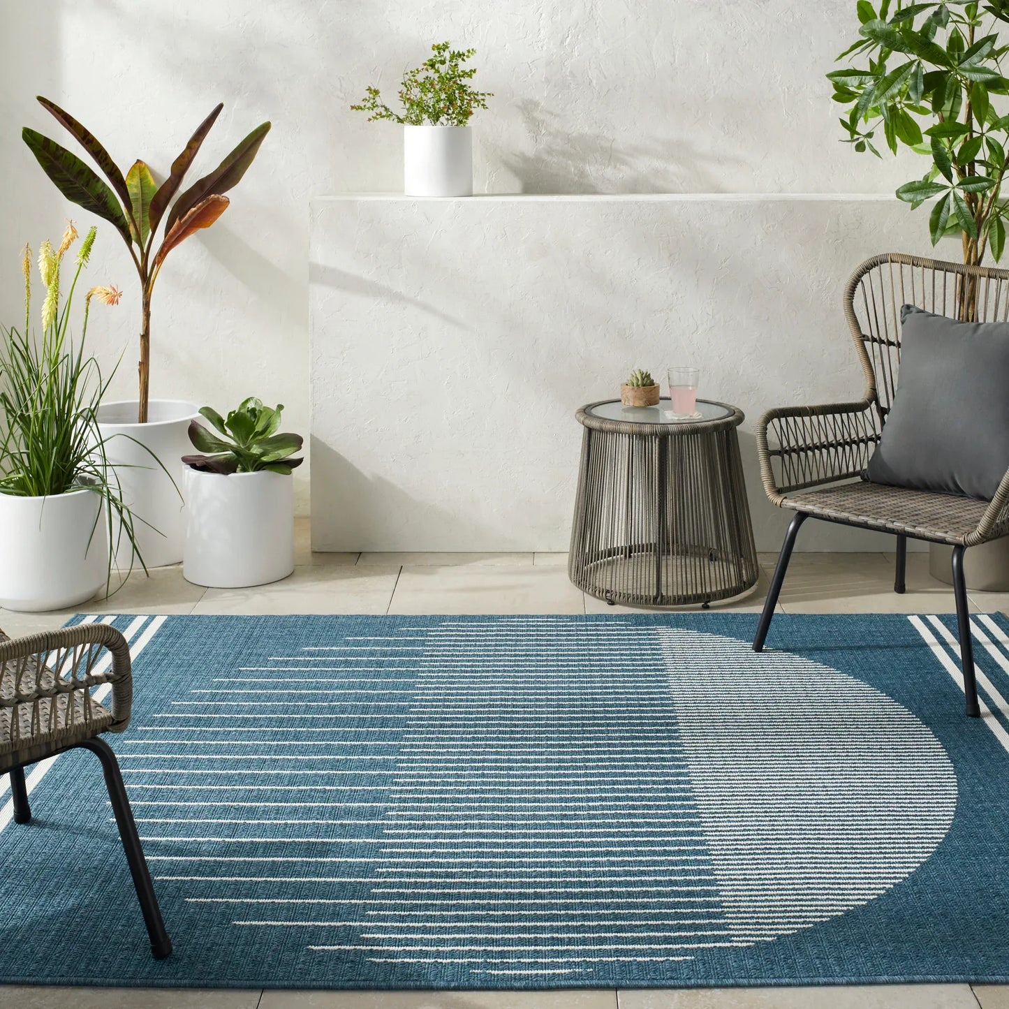 Alfresco Machine Woven Rug Livabliss Alfresco
