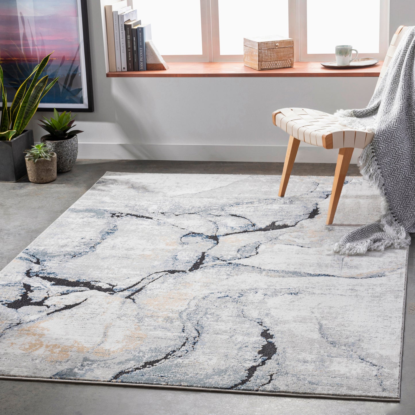 Jolie Machine Woven Rug Livabliss Jolie
