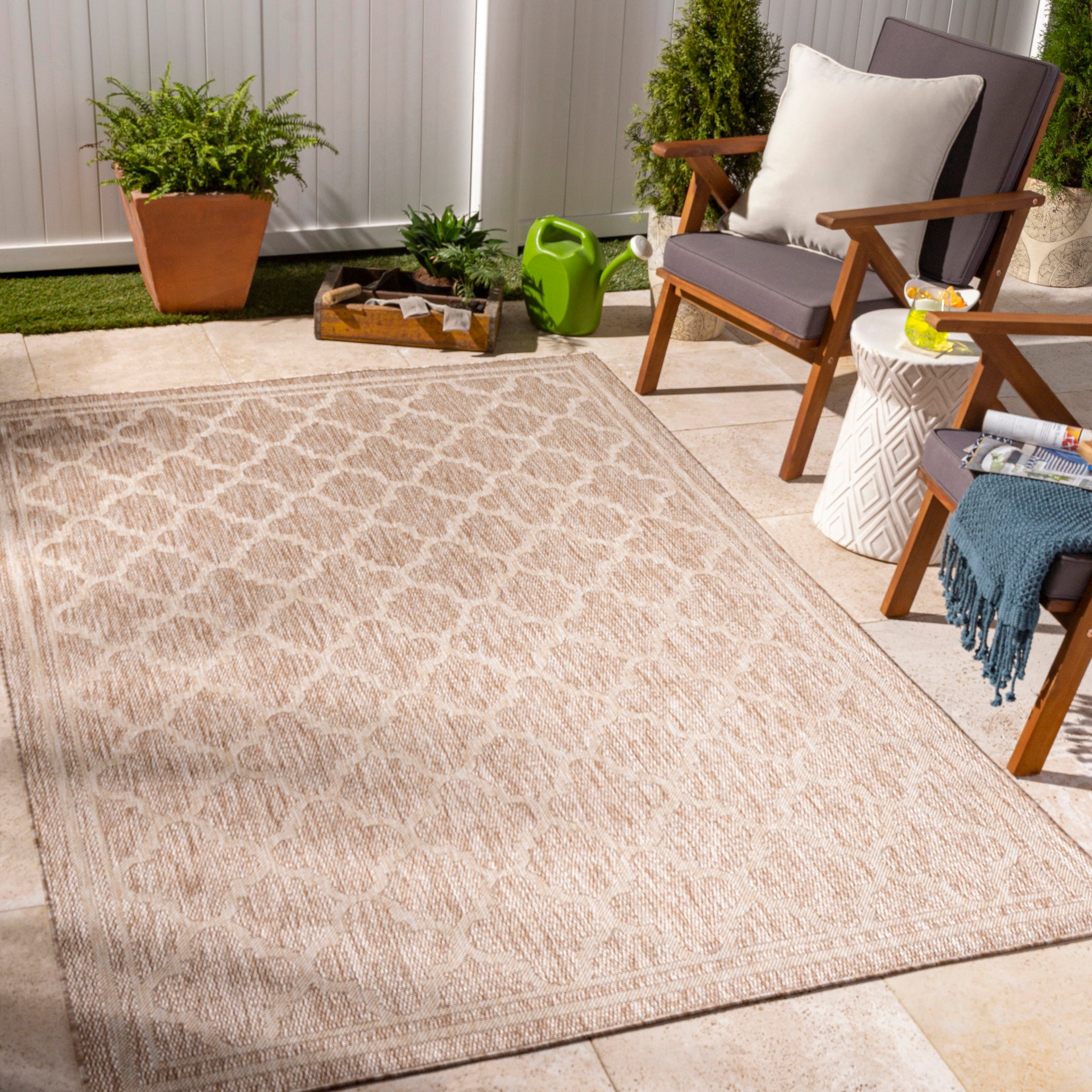 Tuareg Machine Woven Rug Livabliss Tuareg