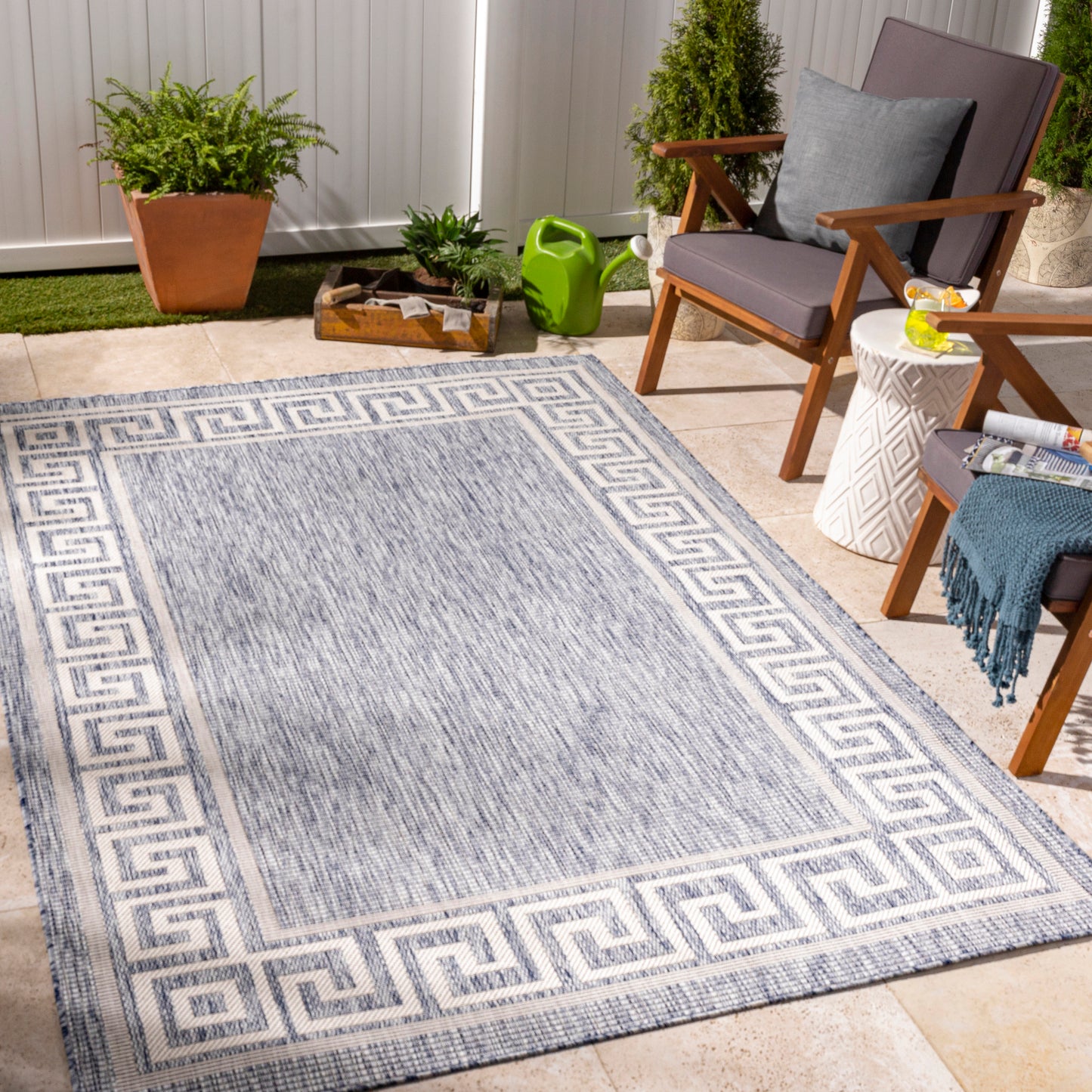Tuareg Machine Woven Rug Livabliss Tuareg