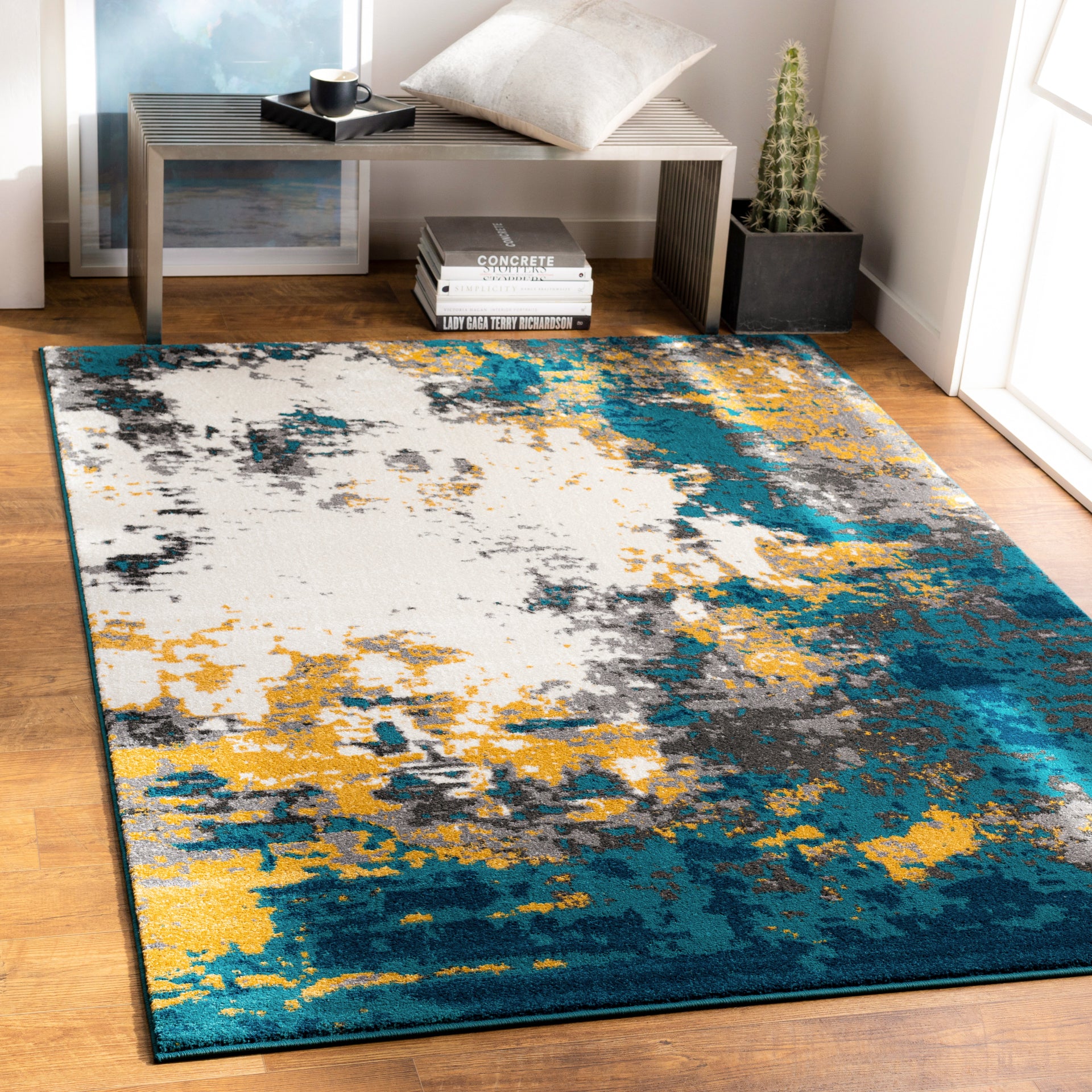 Pepin Machine Woven Rug Livabliss Pepin