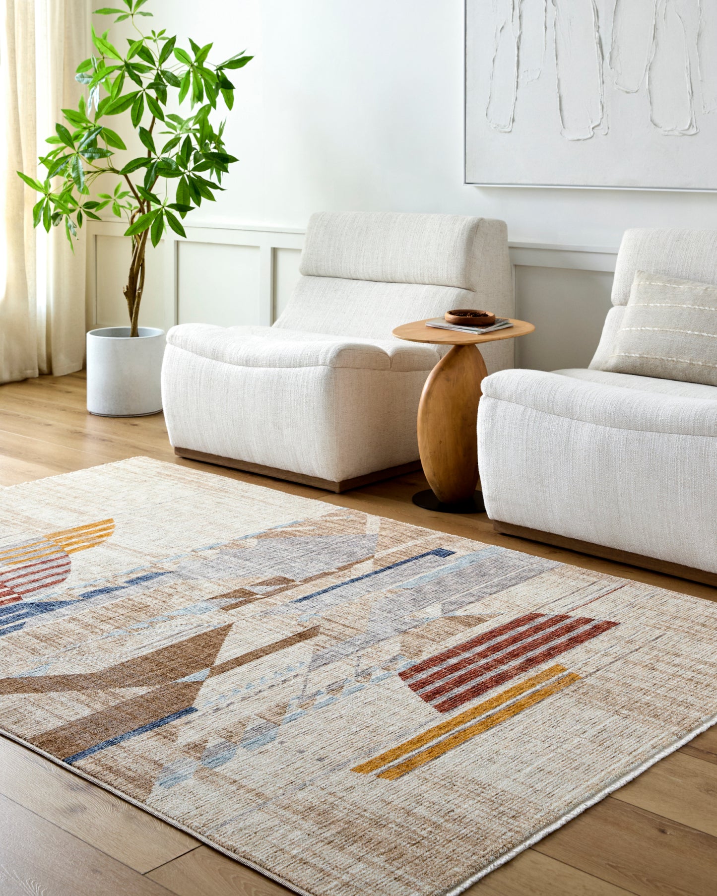 Usonia Machine Woven Rug Frank Lloyd Wright Foundation X Livabliss Usonia