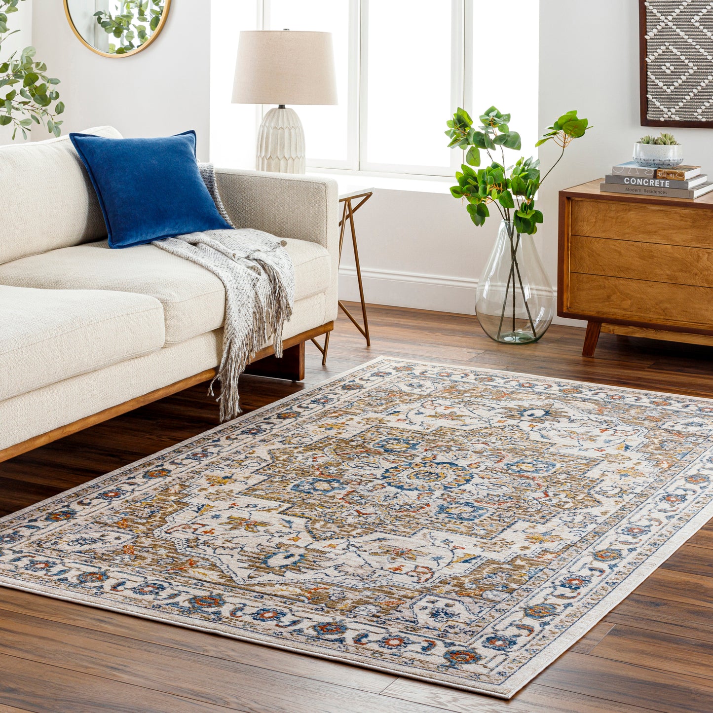 Truva Machine Woven Rug Livabliss Truva
