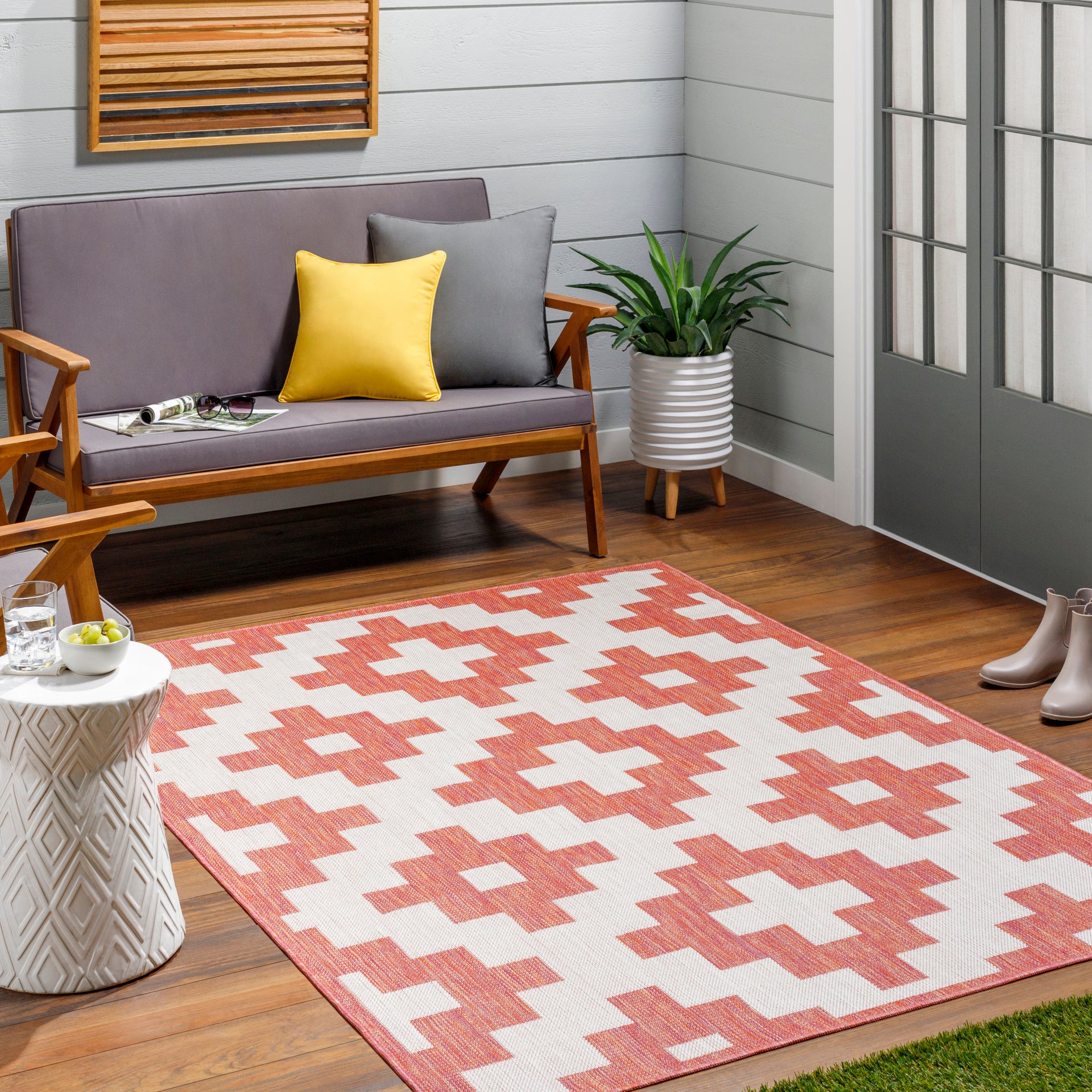 Long Beach Machine Woven Rug Livabliss Long Beach