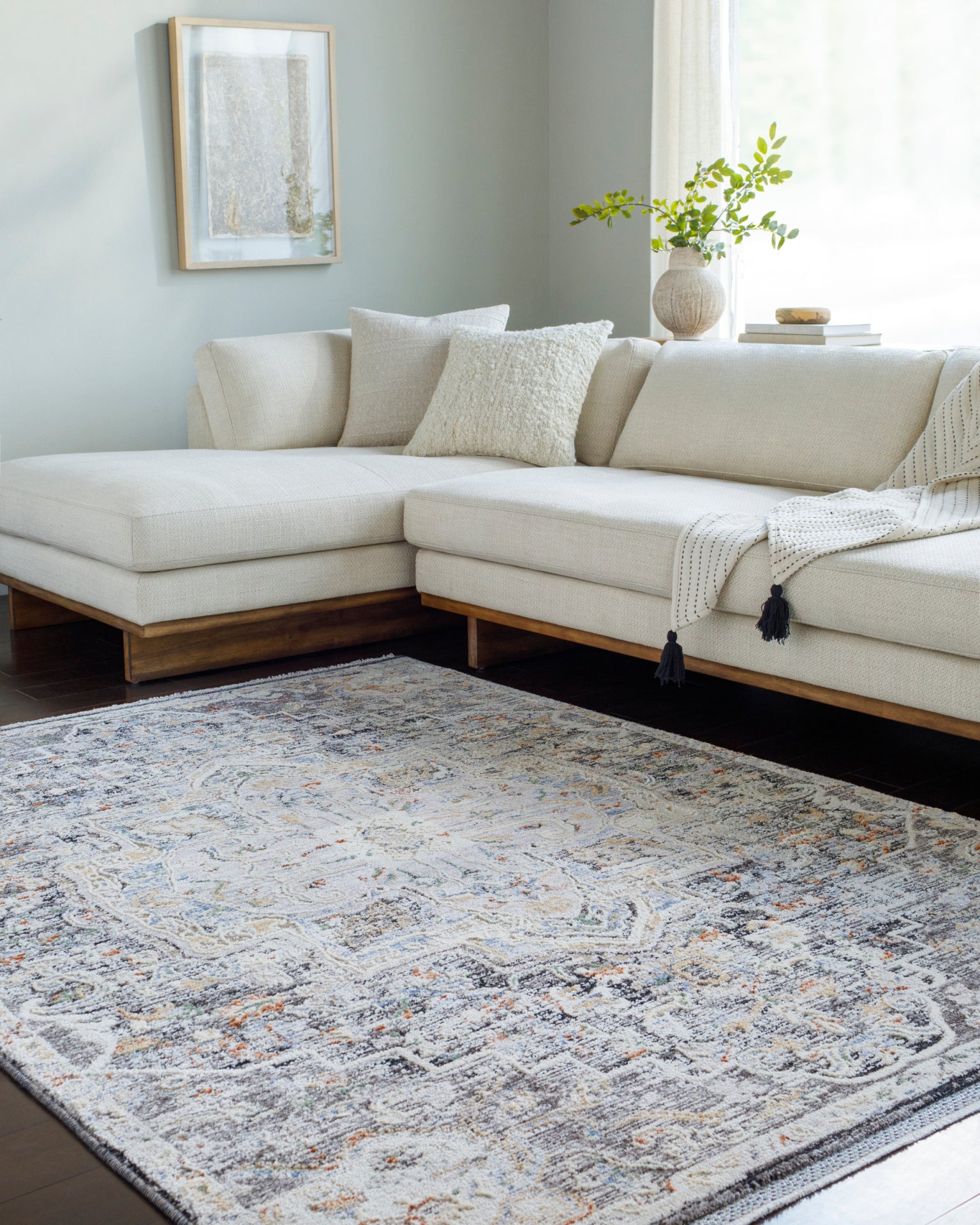 Rivaldo Machine Woven Rug Livabliss Rivaldo