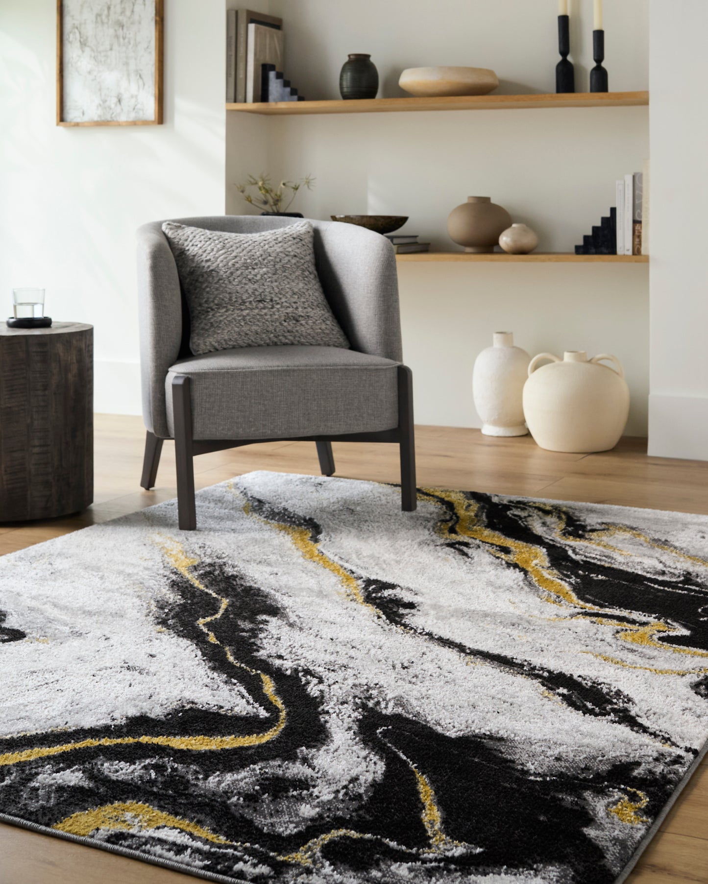 Sunrise Machine Woven Rug Livabliss Sunrise