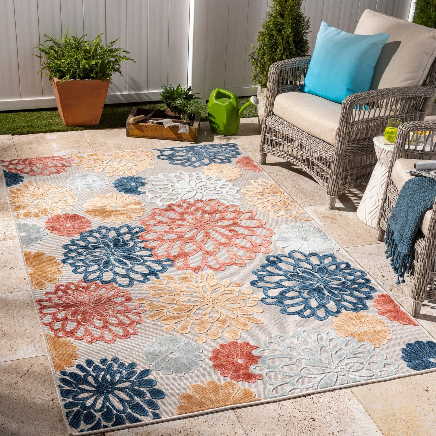 Cabo Machine Woven Rug Livabliss Cabo