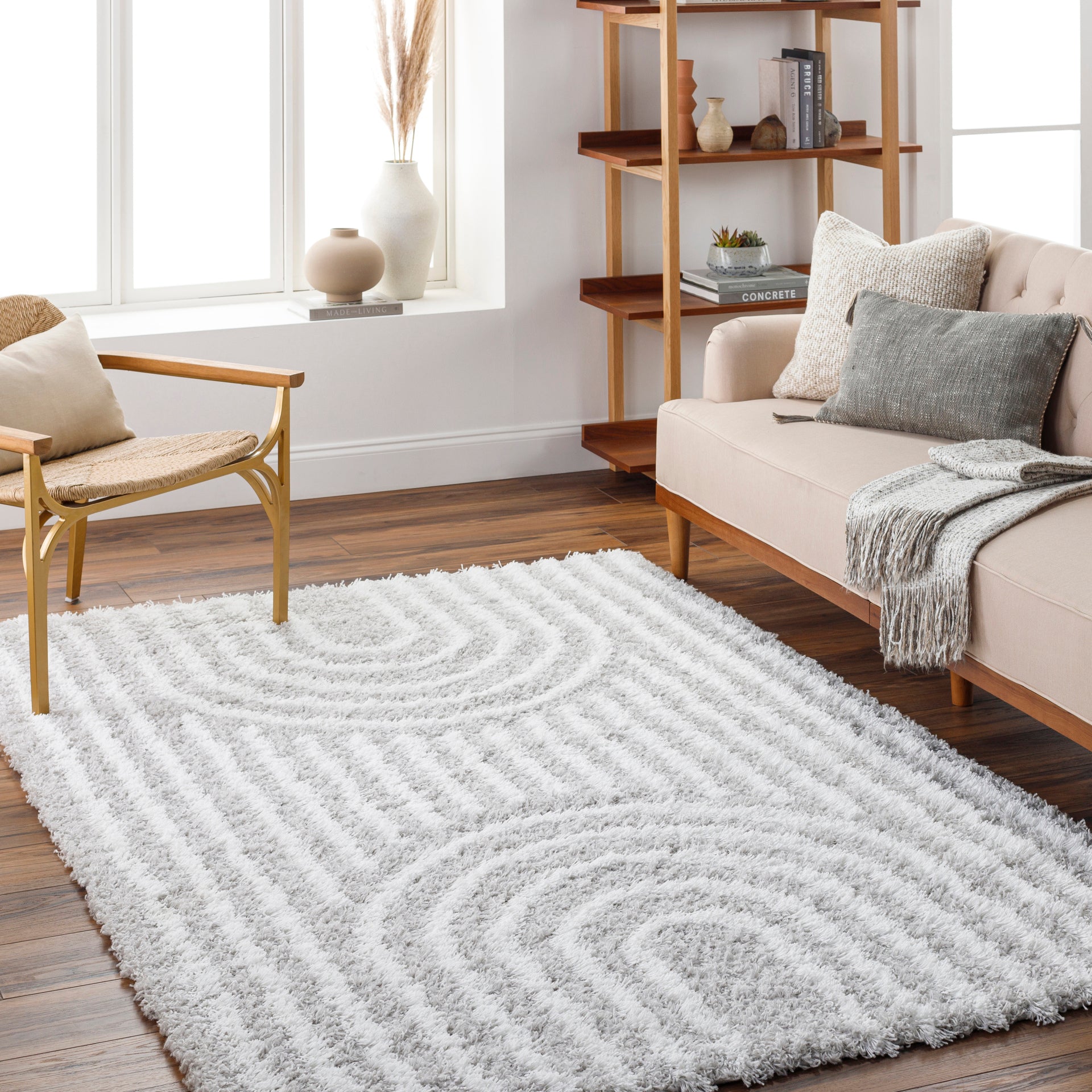 Urban Shag Machine Woven Rug Livabliss Urban Shag