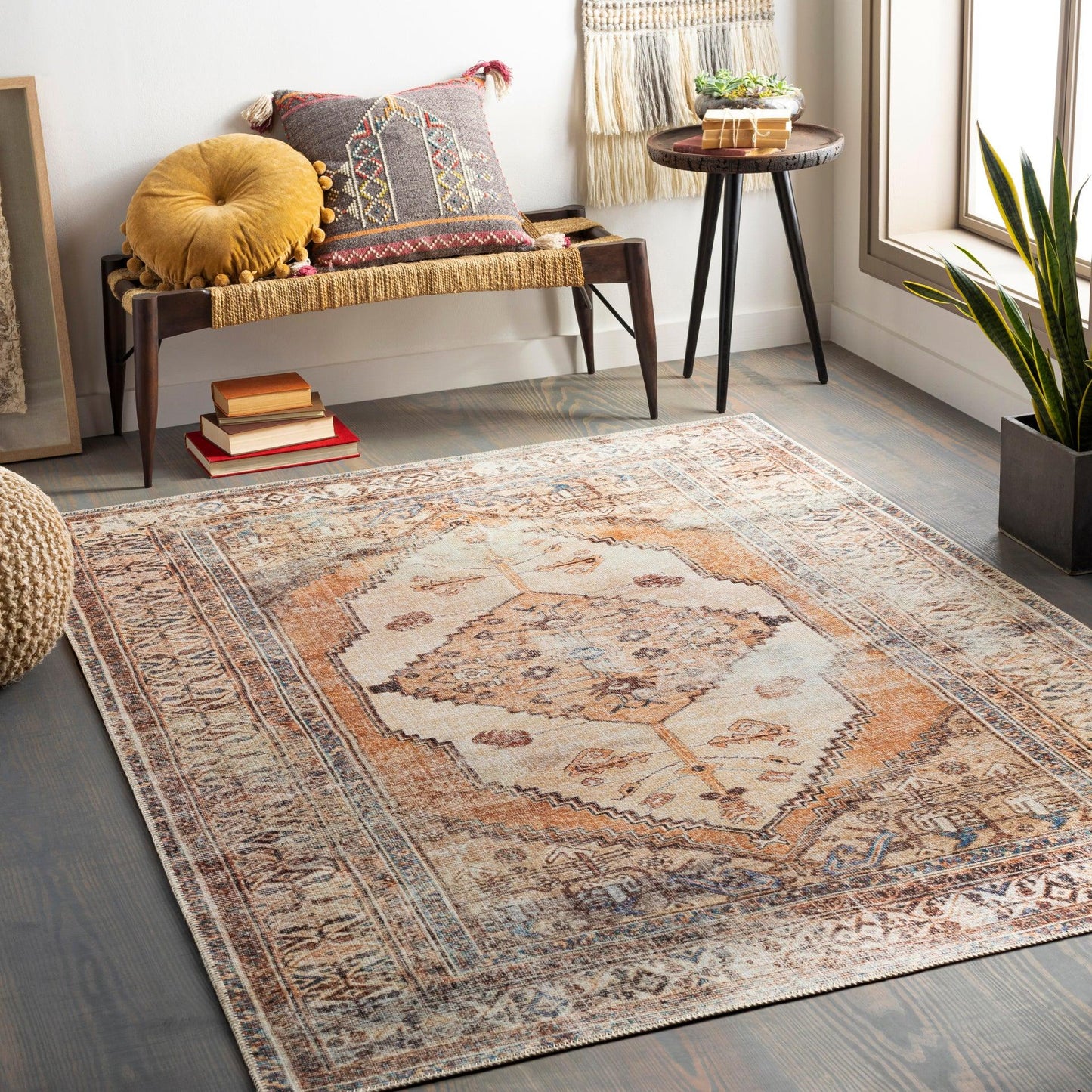 Amelie Machine Woven Rug Livabliss Amelie