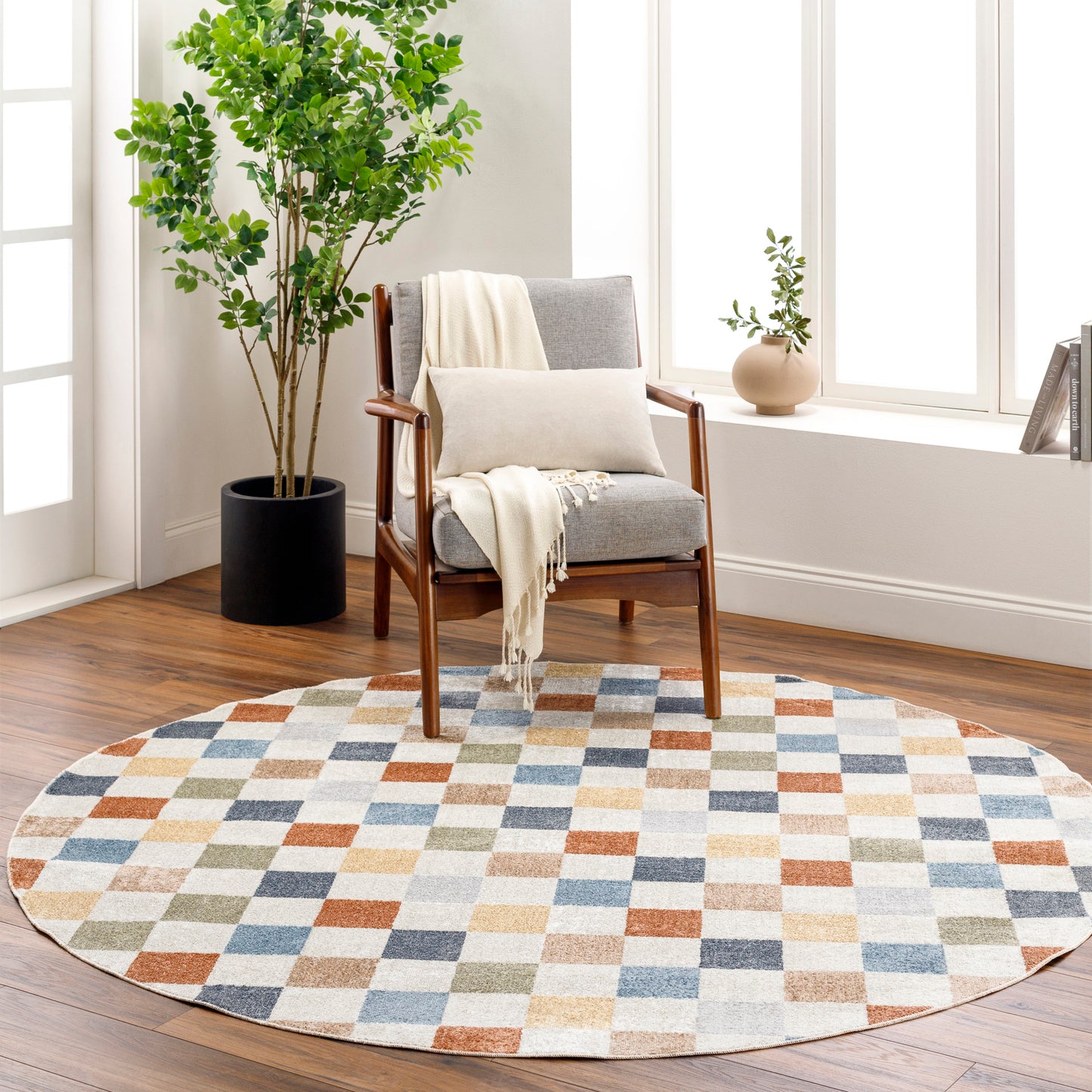 Lillian Machine Woven Rug Livabliss Lillian