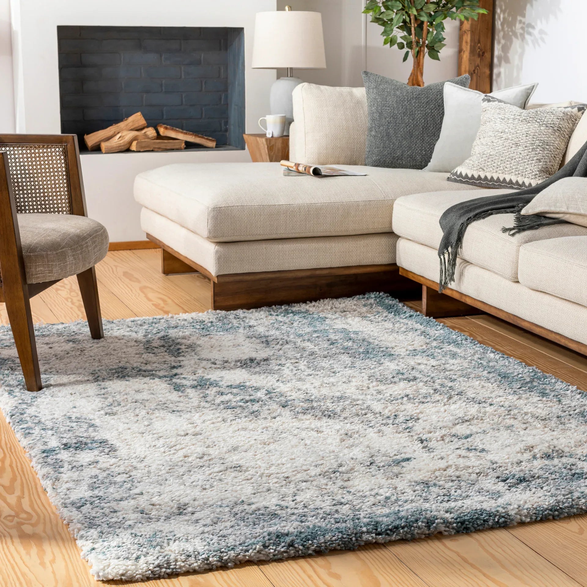 Eskimo Shag Machine Woven Rug Livabliss Eskimo Shag