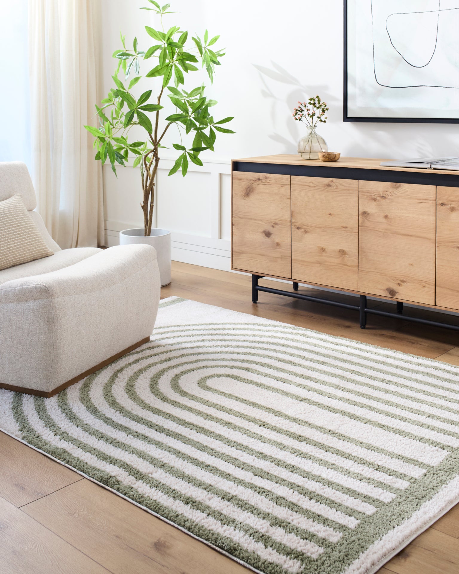 Fossay Shag Machine Woven Rug Livabliss Fossay Shag