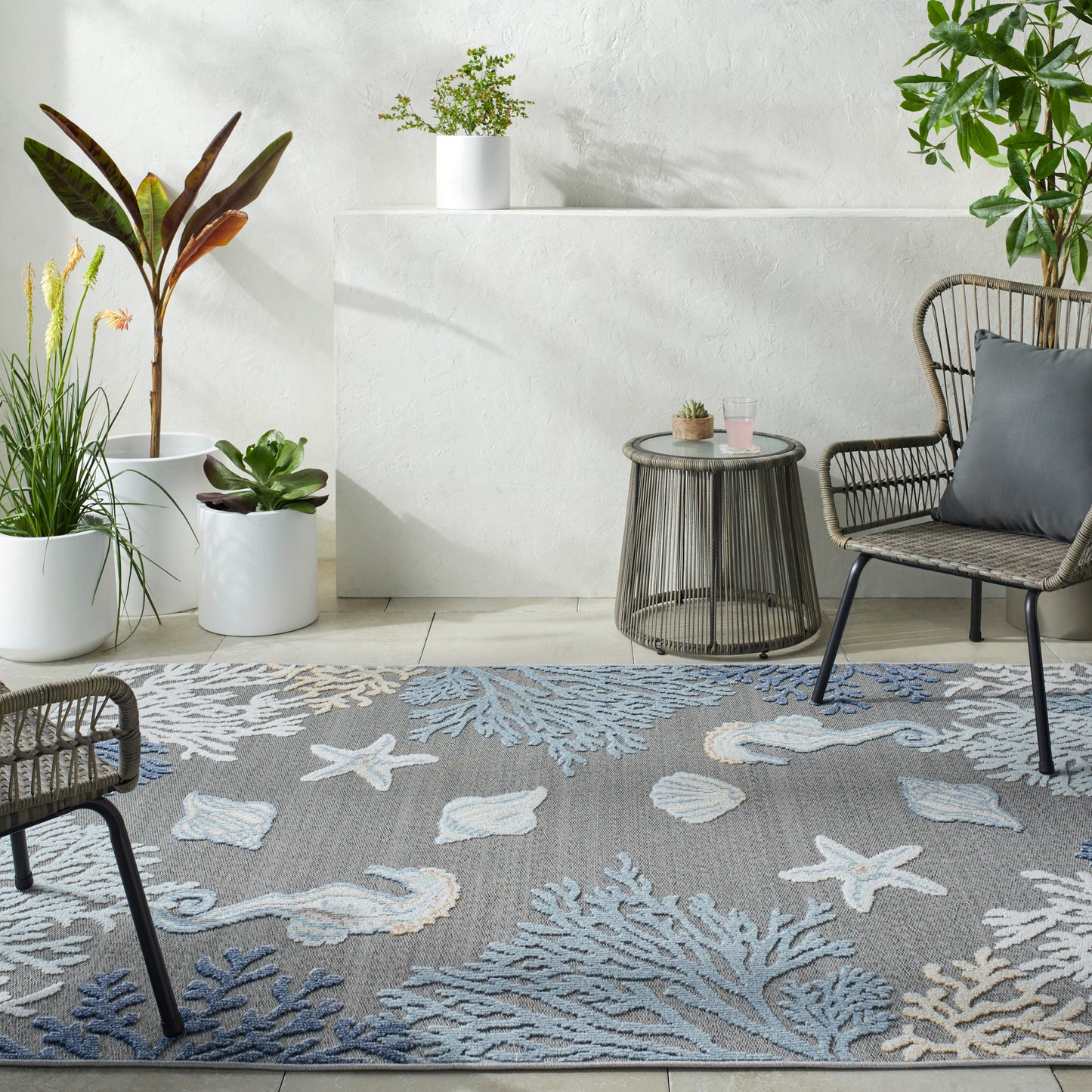 Lakeside Machine Woven Rug Livabliss Lakeside