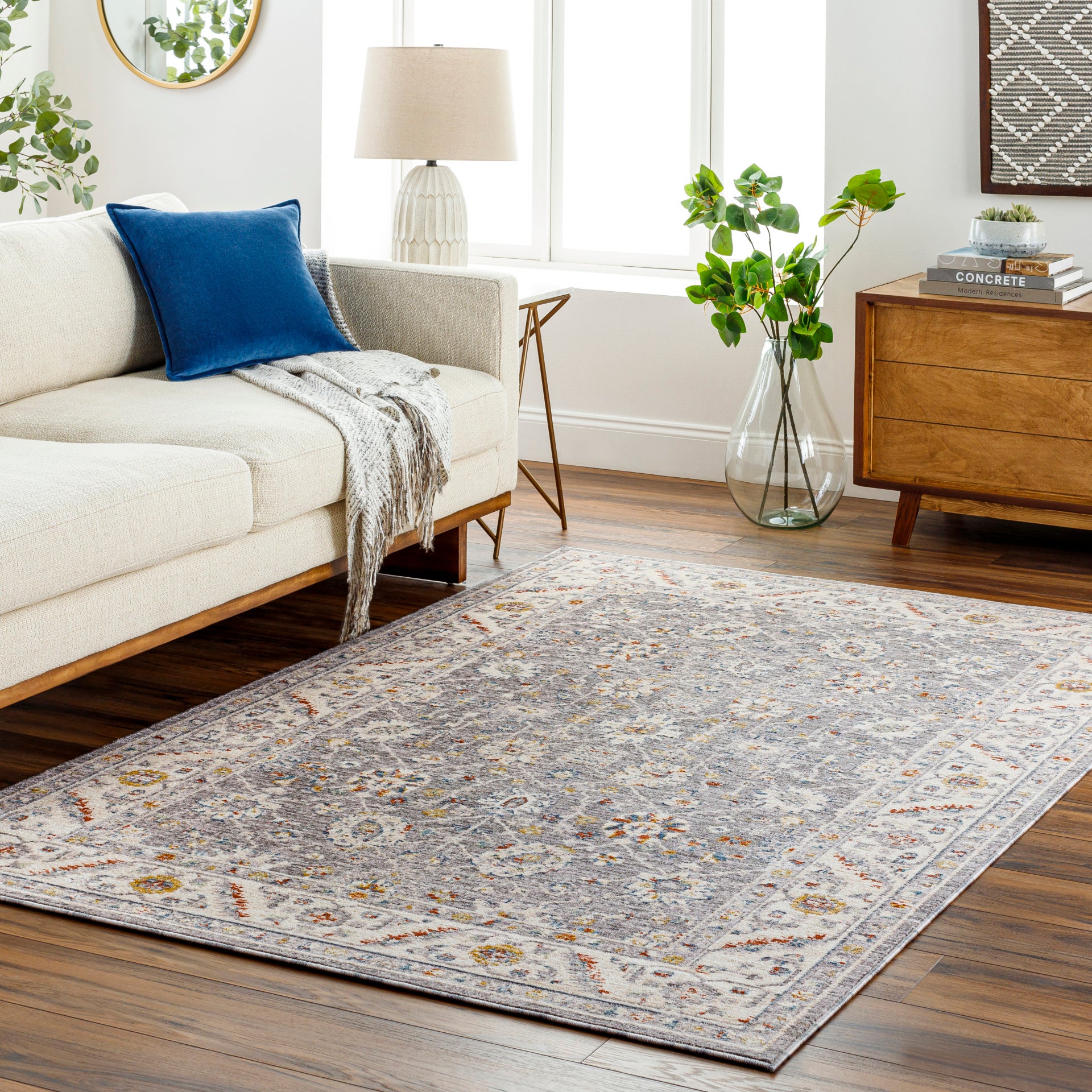 Truva Machine Woven Rug Livabliss Truva