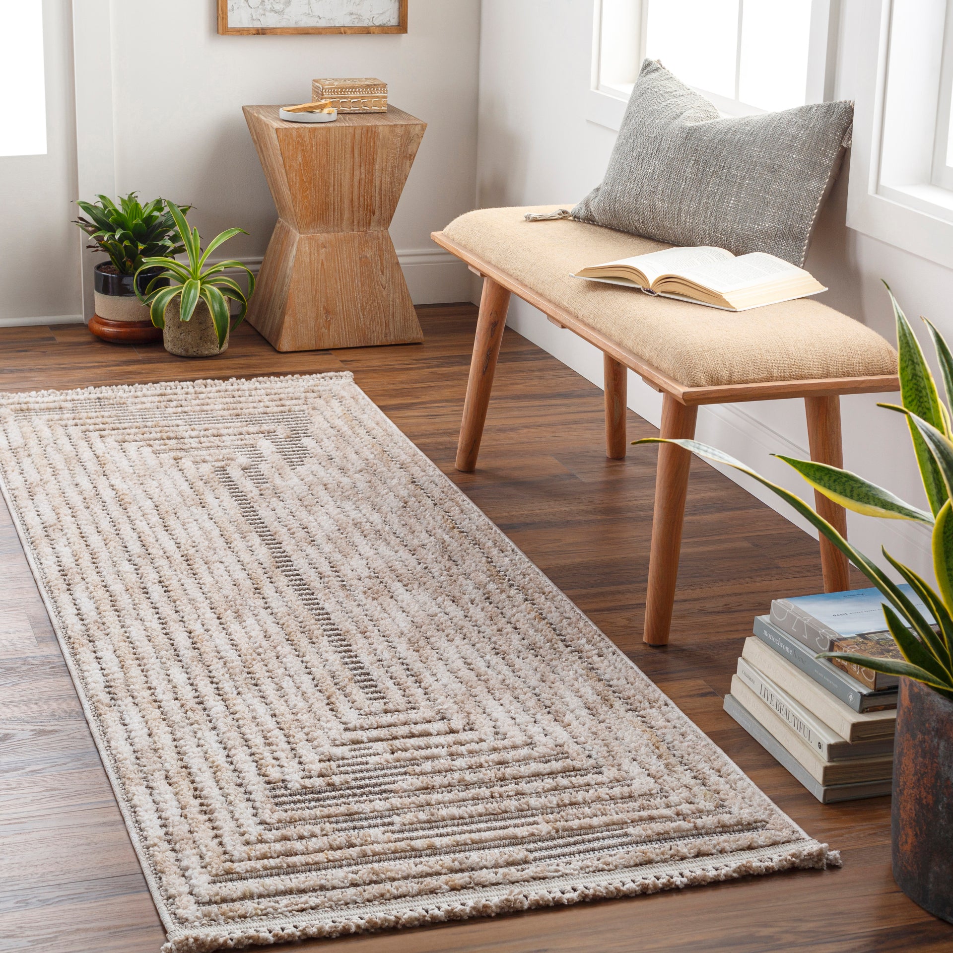 Zaragoza Machine Woven Rug Livabliss Zaragoza