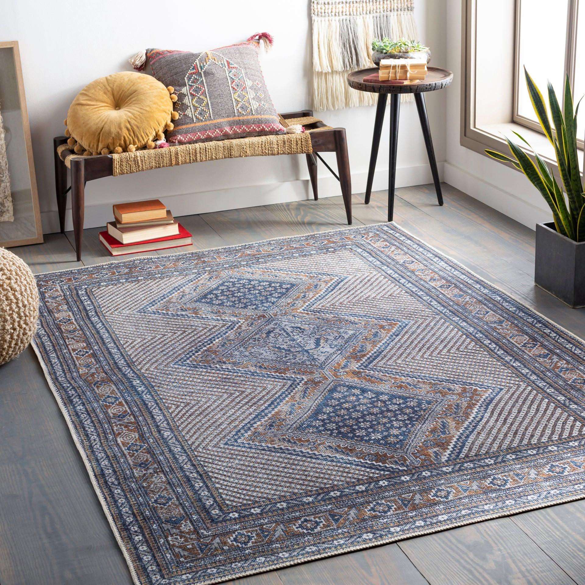 Amelie Machine Woven Rug Livabliss Amelie